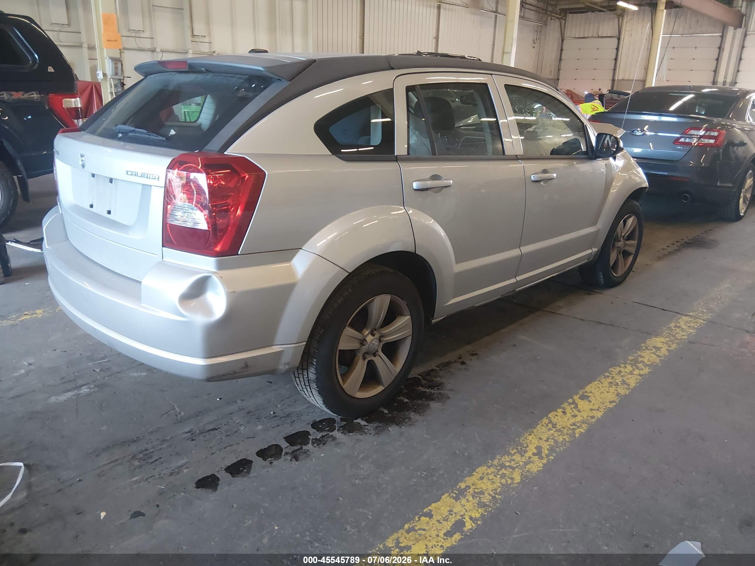 2010 Dodge Caliber Mainstreet Silver vin: 1B3CB3HA6AD566729