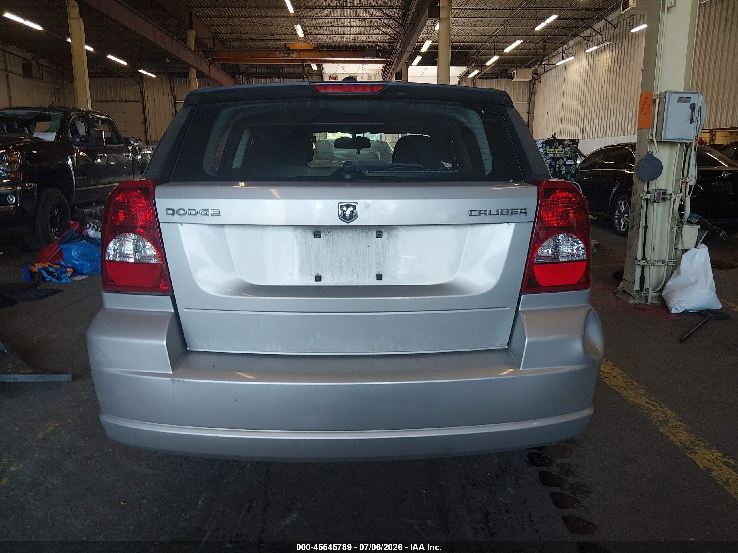 2010 Dodge Caliber Mainstreet Silver vin: 1B3CB3HA6AD566729
