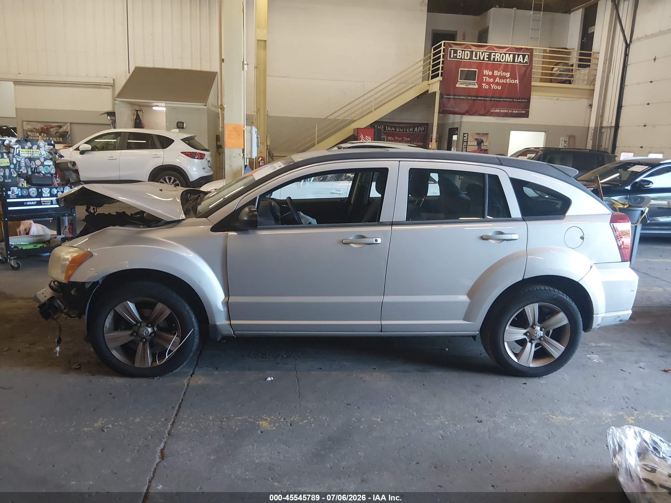 2010 Dodge Caliber Mainstreet Silver vin: 1B3CB3HA6AD566729
