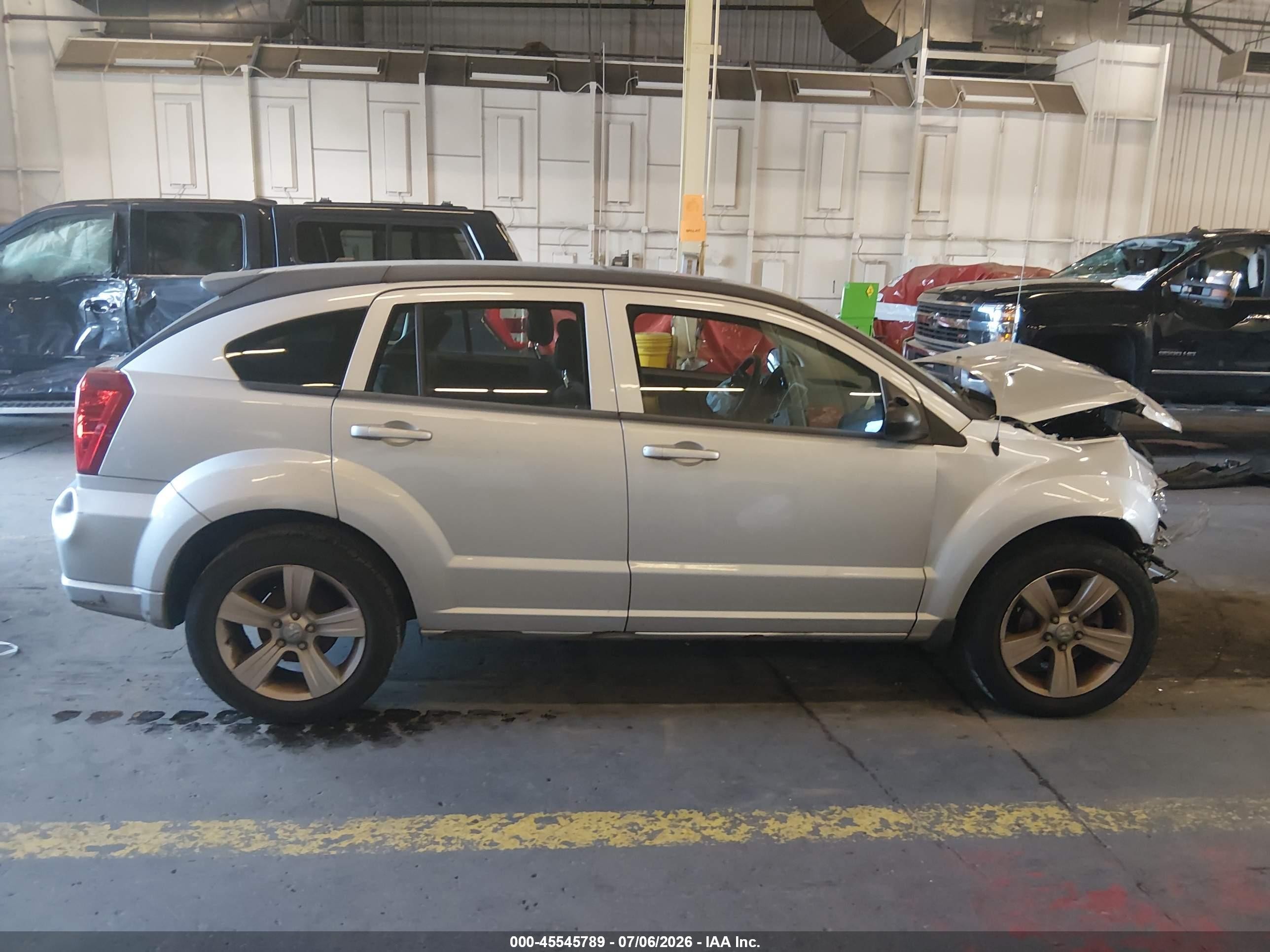 2010 Dodge Caliber Mainstreet Silver vin: 1B3CB3HA6AD566729