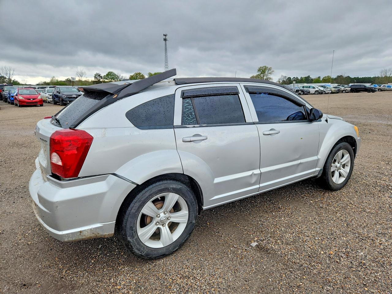 2010 Dodge Caliber Mainstreet Silver vin: 1B3CB3HA6AD567217
