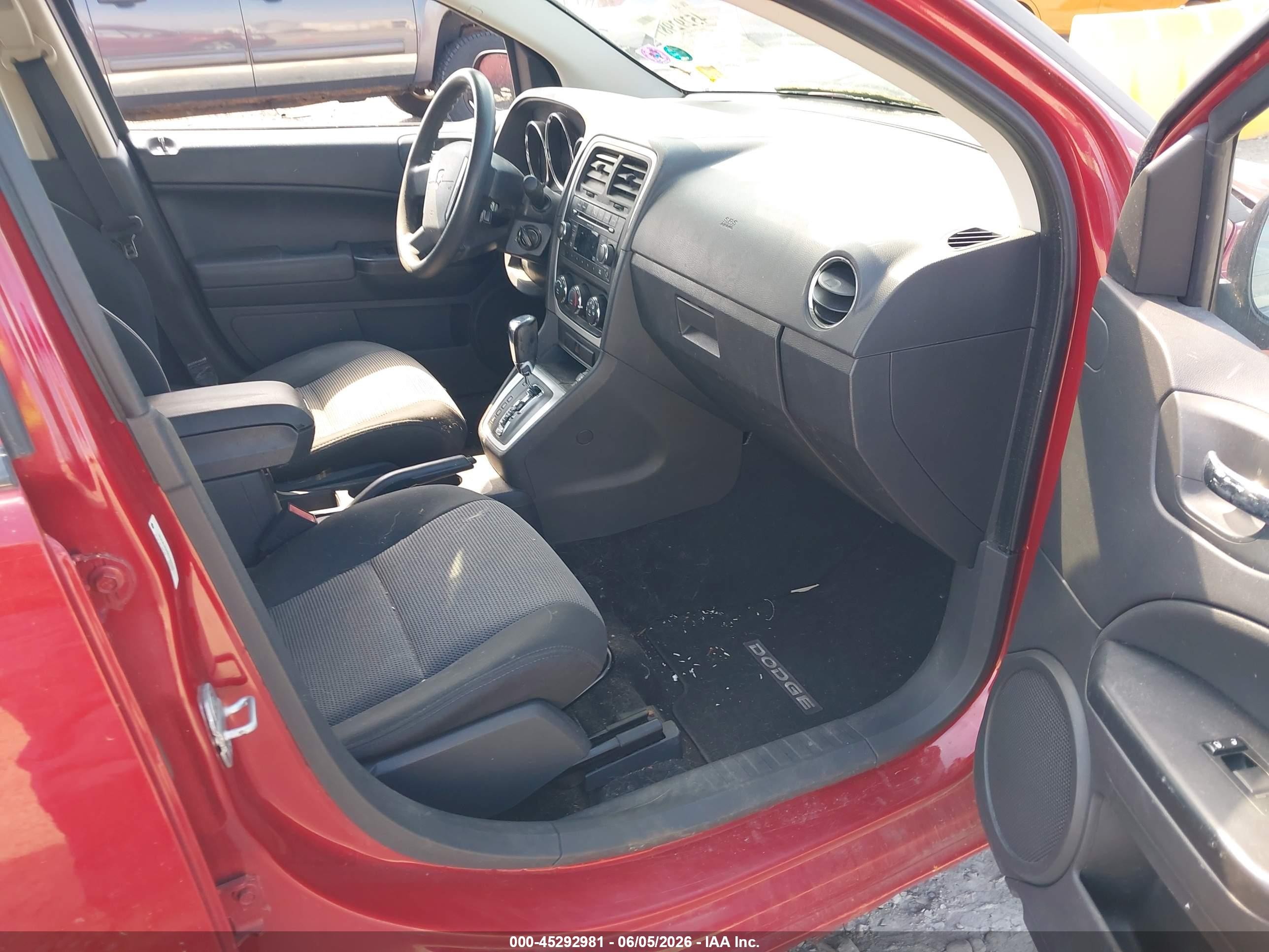 2010 Dodge Caliber Mainstreet Red vin: 1B3CB3HA6AD568528