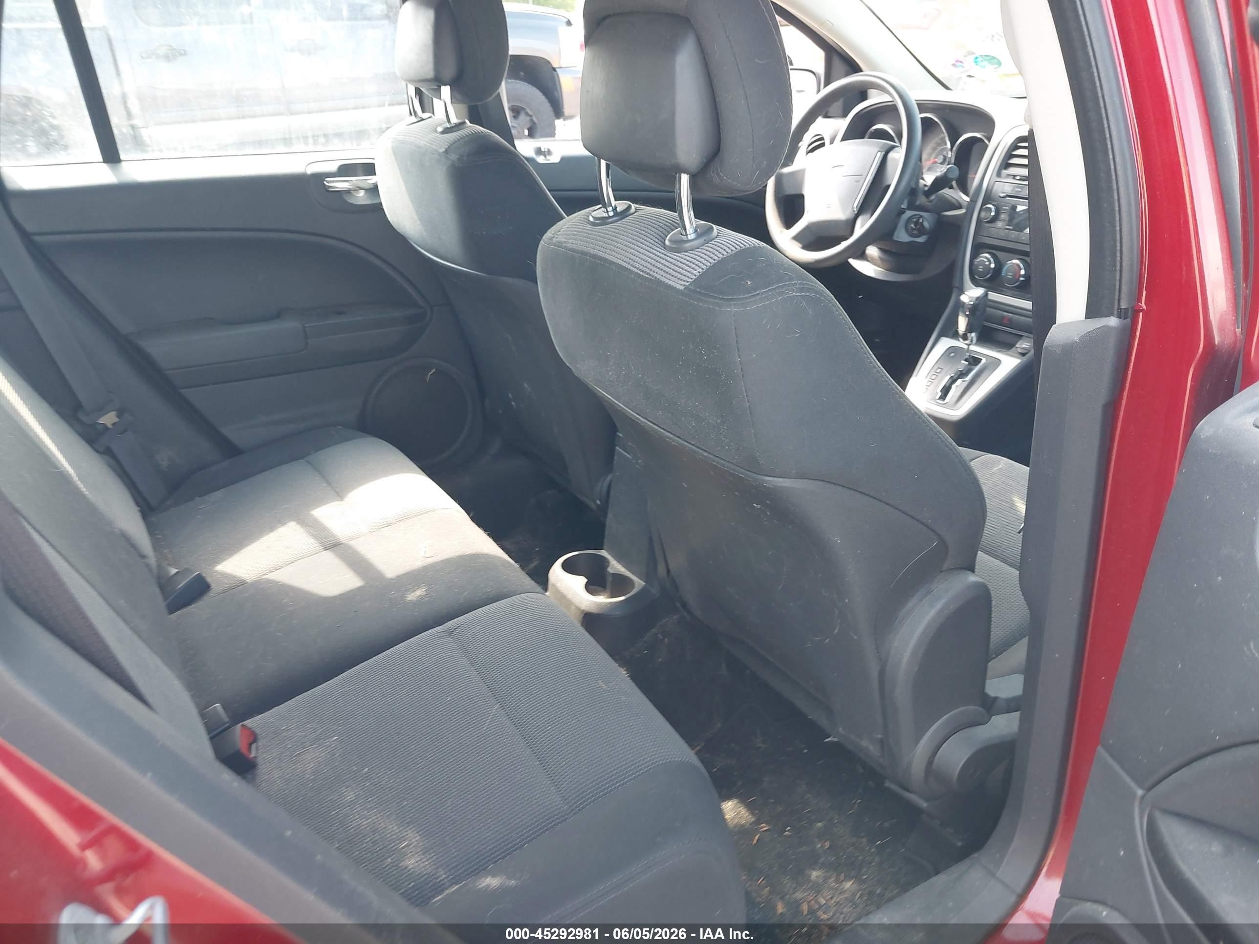 2010 Dodge Caliber Mainstreet Red vin: 1B3CB3HA6AD568528