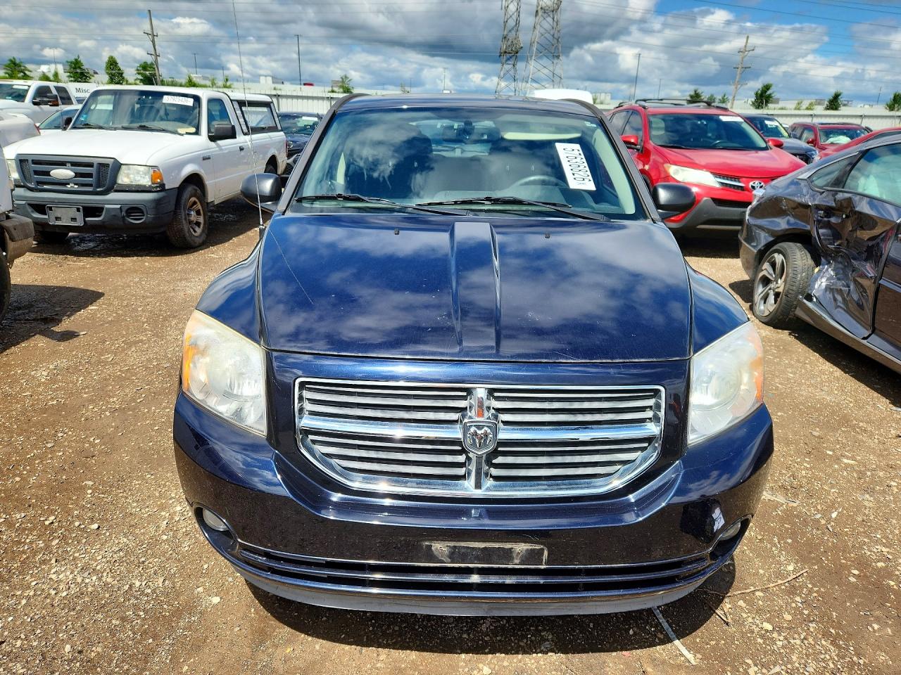 2011 Dodge Caliber Blue vin: 1B3CB3HA6BD156420