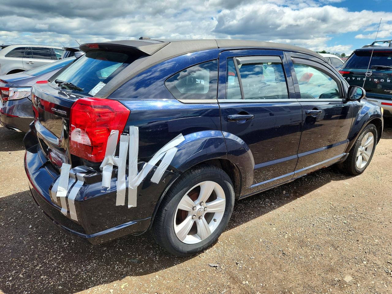 2011 Dodge Caliber Blue vin: 1B3CB3HA6BD156420