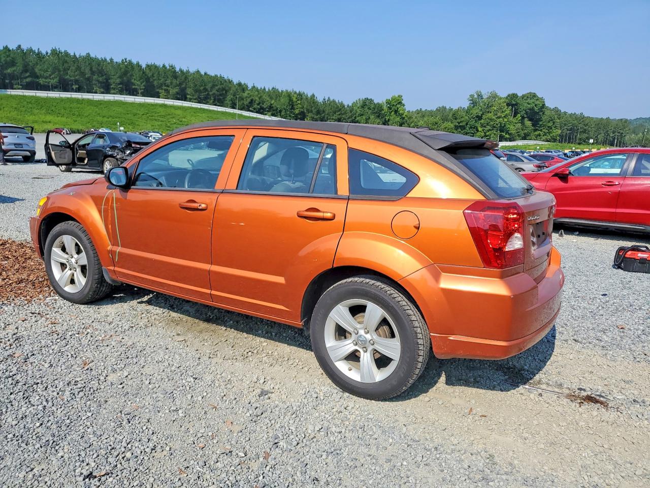 2011 Dodge Caliber Mainstreet Оранжевый vin: 1B3CB3HA6BD237790