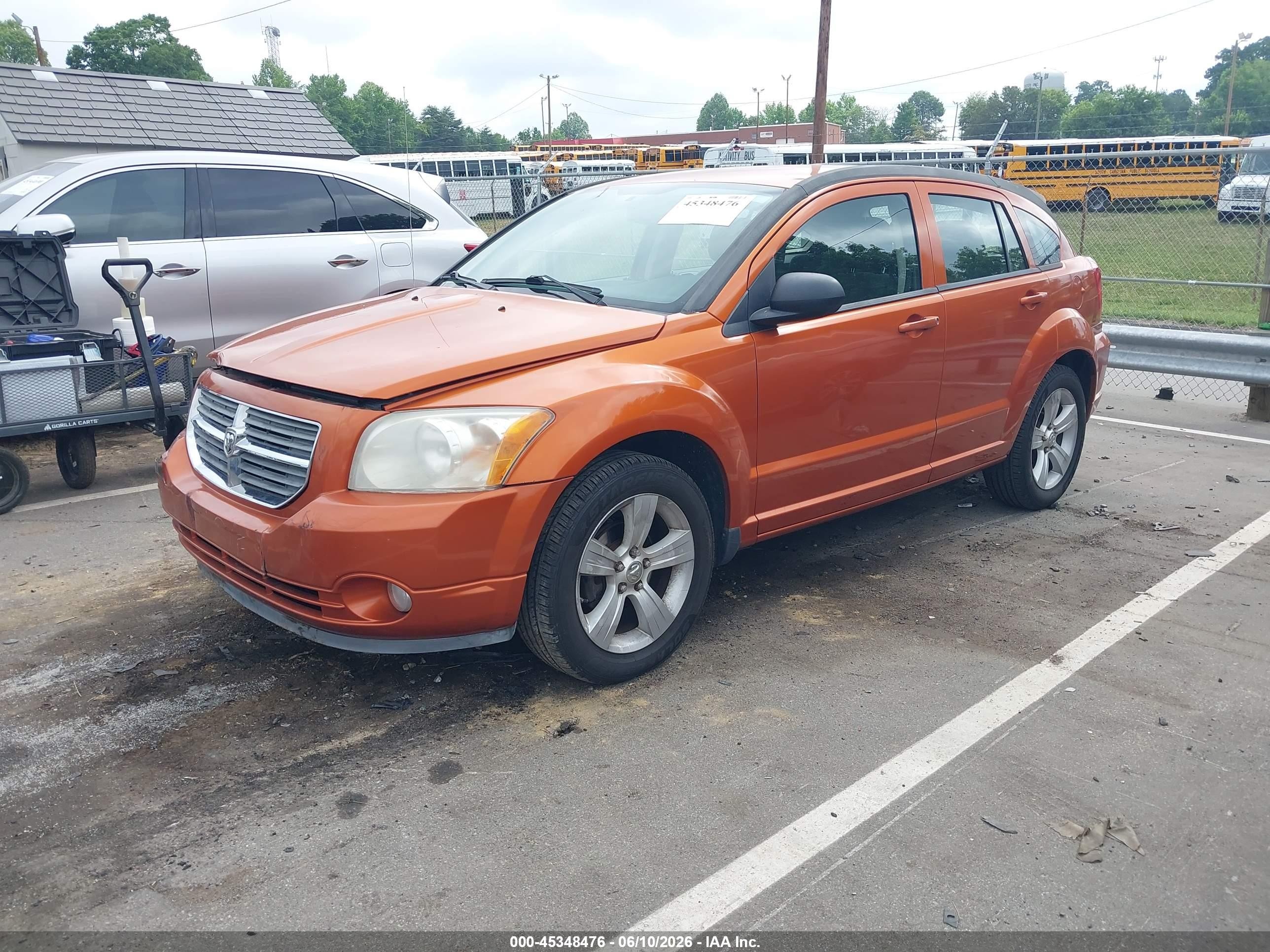 2011 Dodge Caliber Mainstreet Orange vin: 1B3CB3HA6BD247588