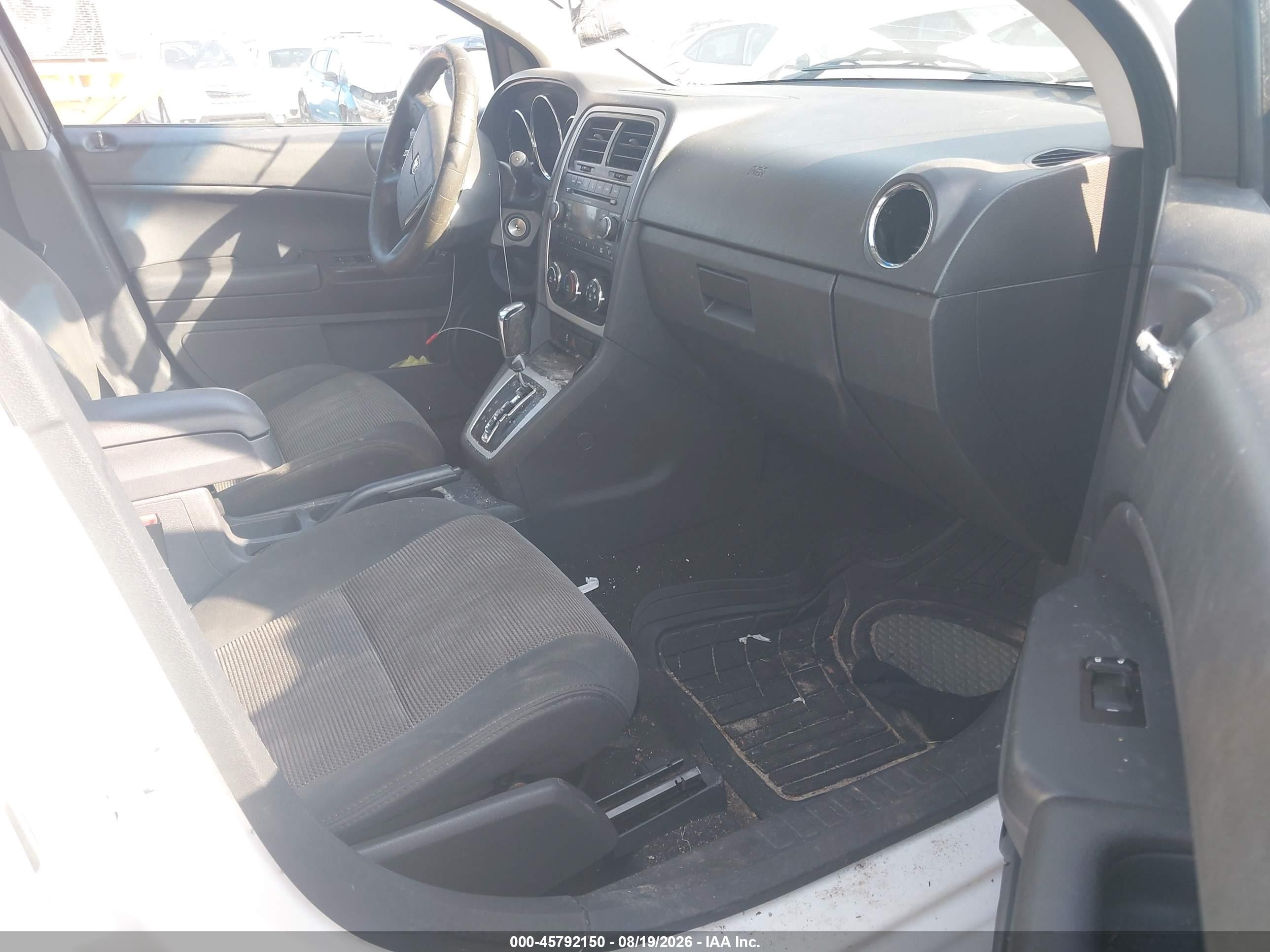 2011 Dodge Caliber Mainstreet White vin: 1B3CB3HA6BD270451