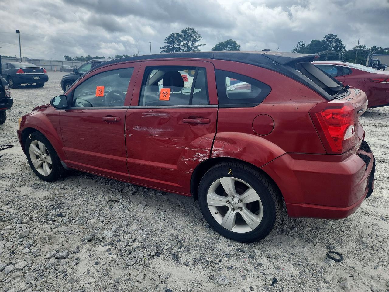 2010 Dodge Caliber Mainstreet Red vin: 1B3CB3HA7AD566996
