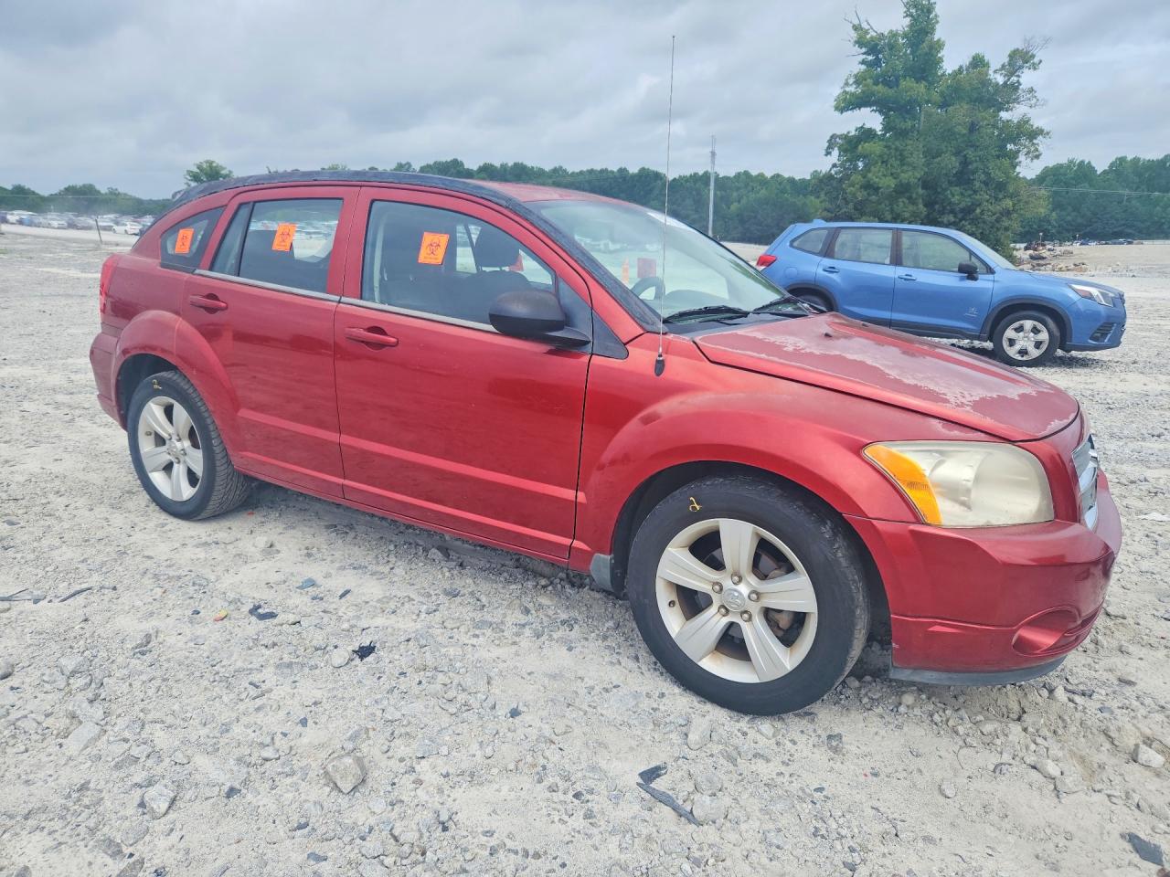 2010 Dodge Caliber Mainstreet Red vin: 1B3CB3HA7AD566996