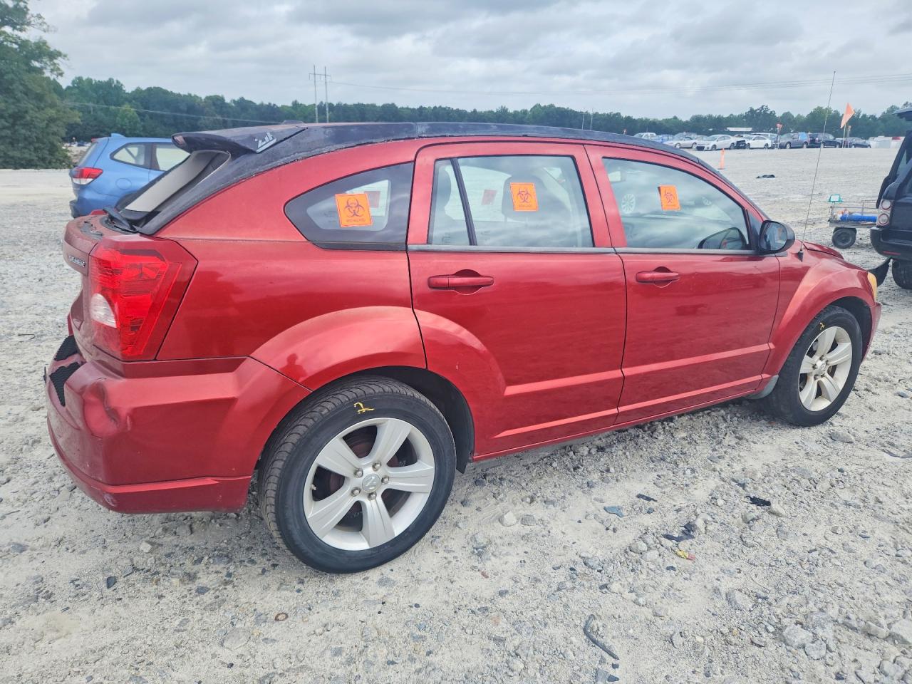 2010 Dodge Caliber Mainstreet Red vin: 1B3CB3HA7AD566996