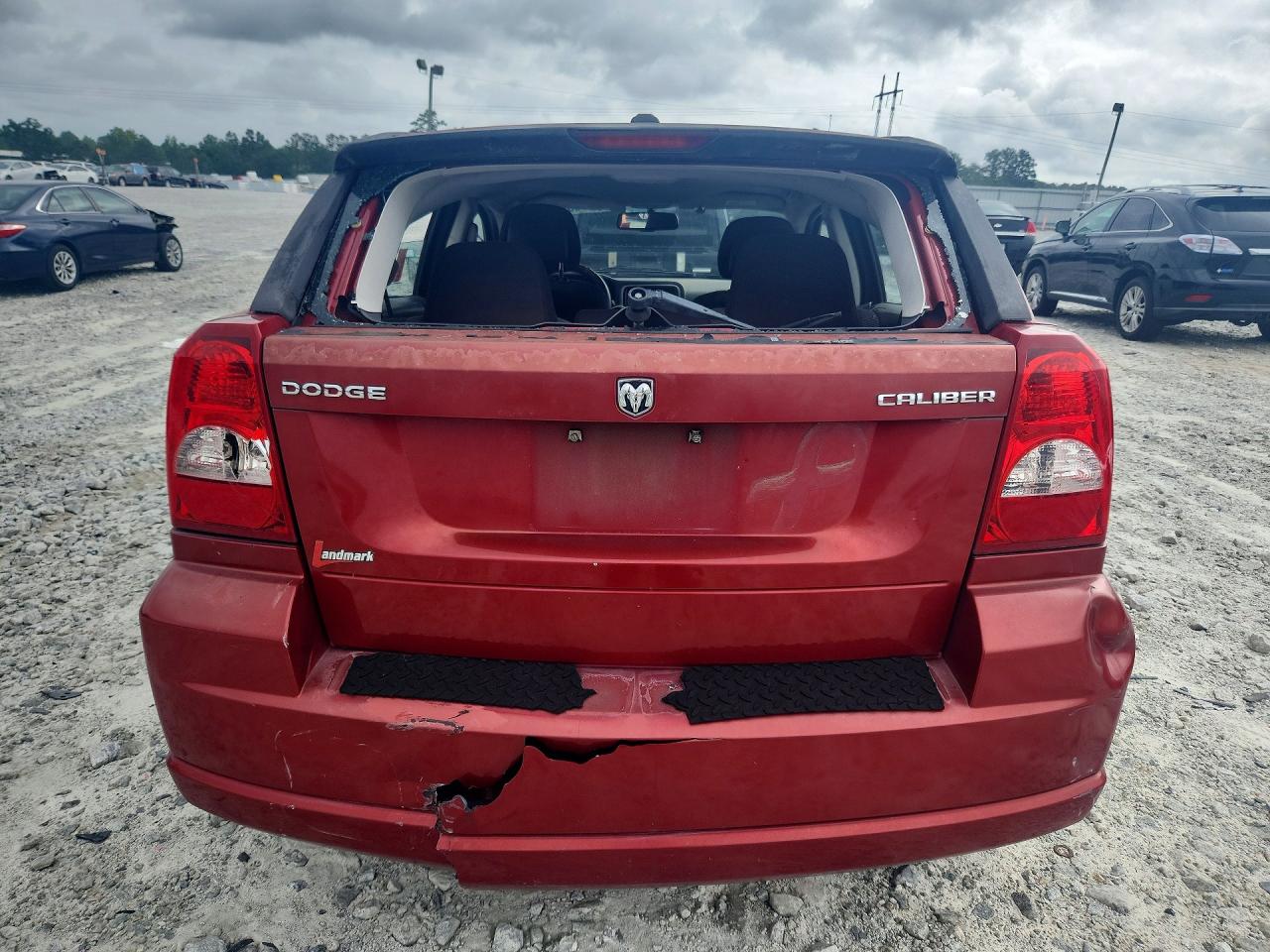 2010 Dodge Caliber Mainstreet Red vin: 1B3CB3HA7AD566996