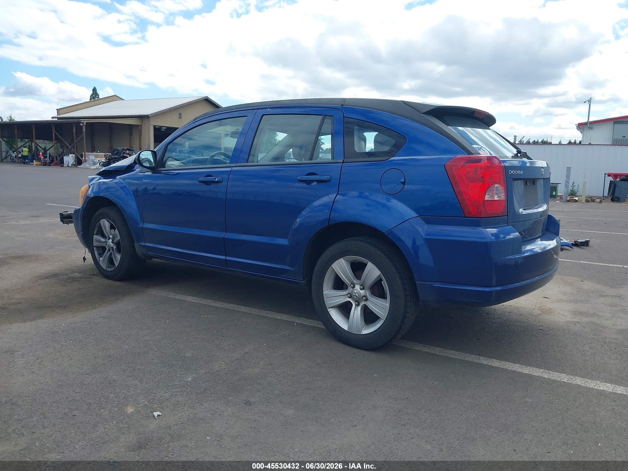 2010 Dodge Caliber Mainstreet Blue vin: 1B3CB3HA7AD569185
