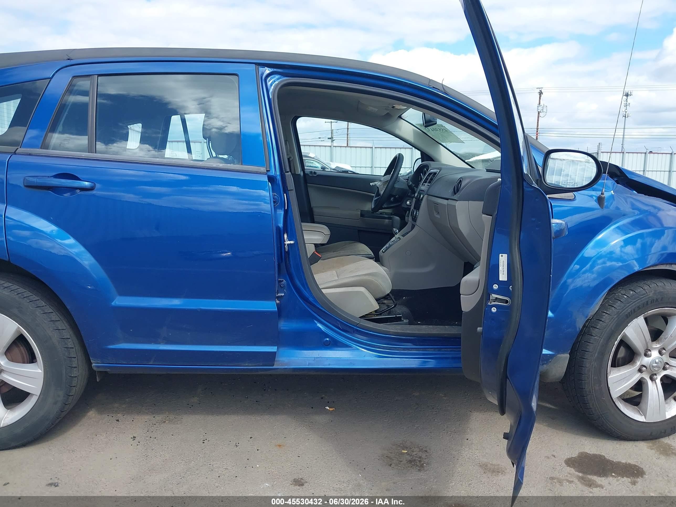 2010 Dodge Caliber Mainstreet Blue vin: 1B3CB3HA7AD569185