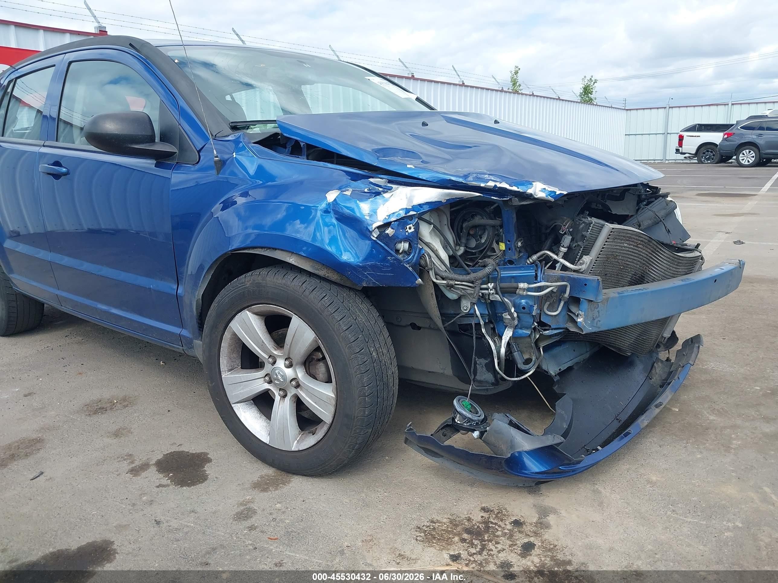 2010 Dodge Caliber Mainstreet Blue vin: 1B3CB3HA7AD569185
