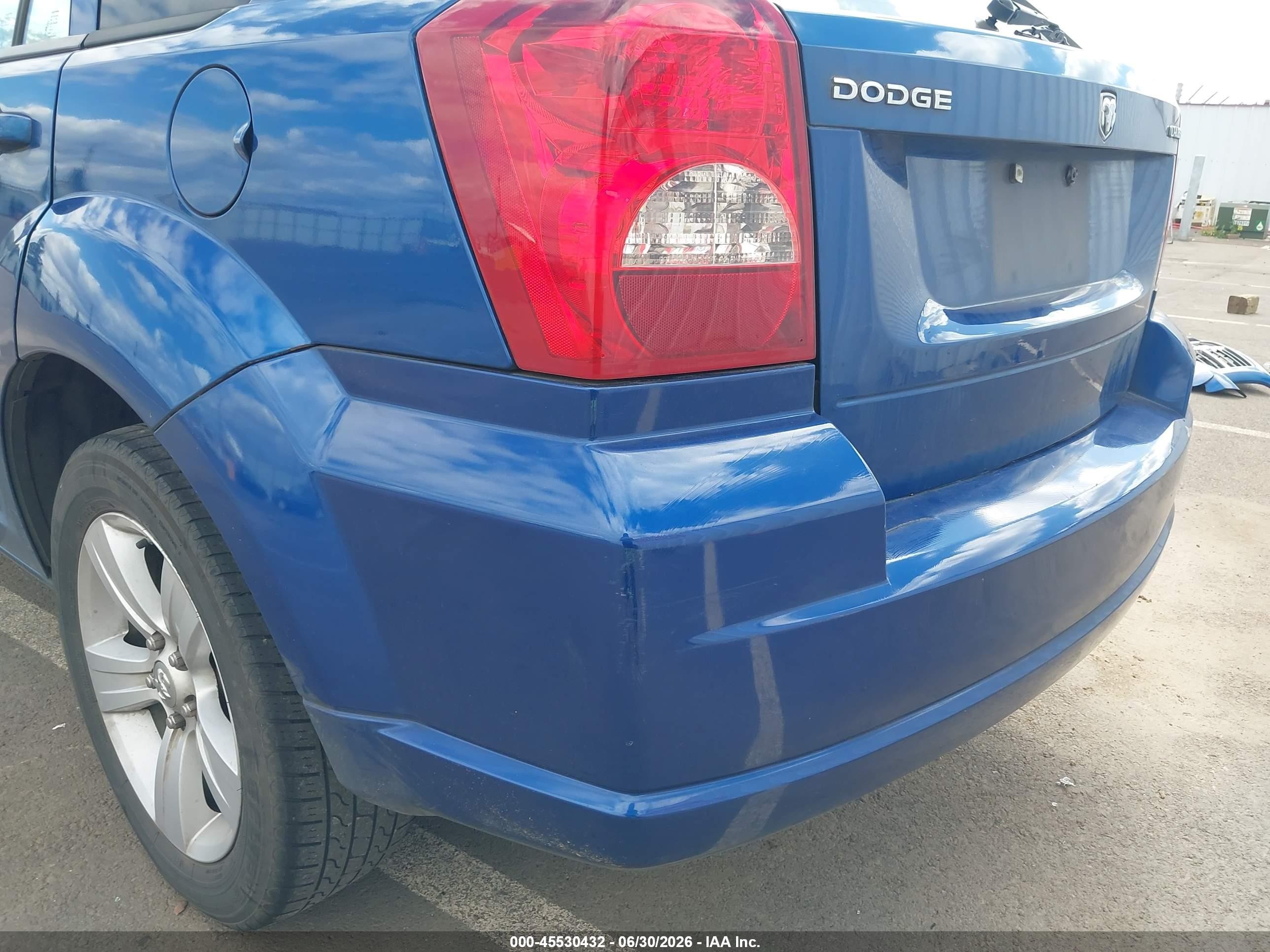 2010 Dodge Caliber Mainstreet Blue vin: 1B3CB3HA7AD569185