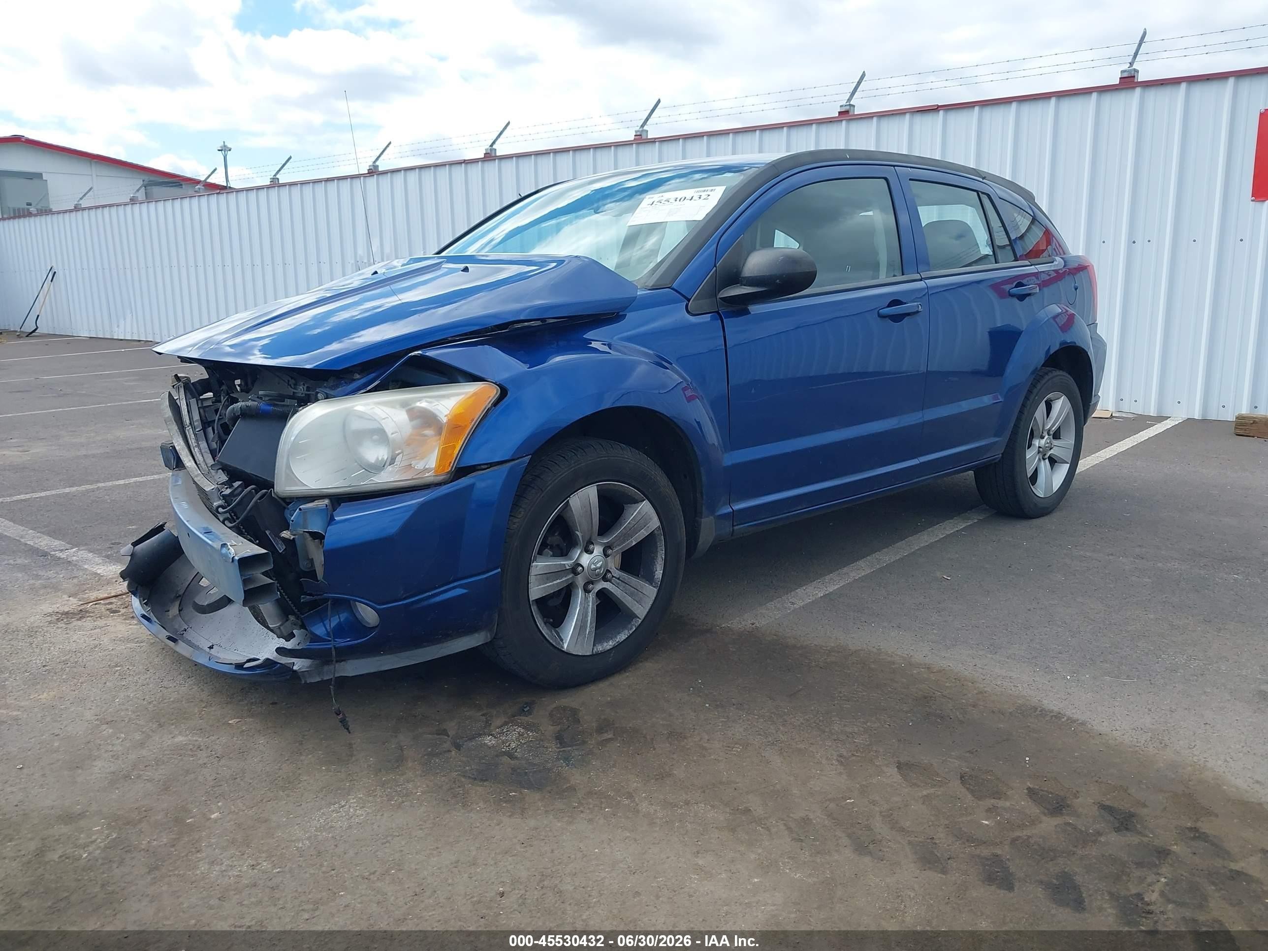 2010 Dodge Caliber Mainstreet Blue vin: 1B3CB3HA7AD569185