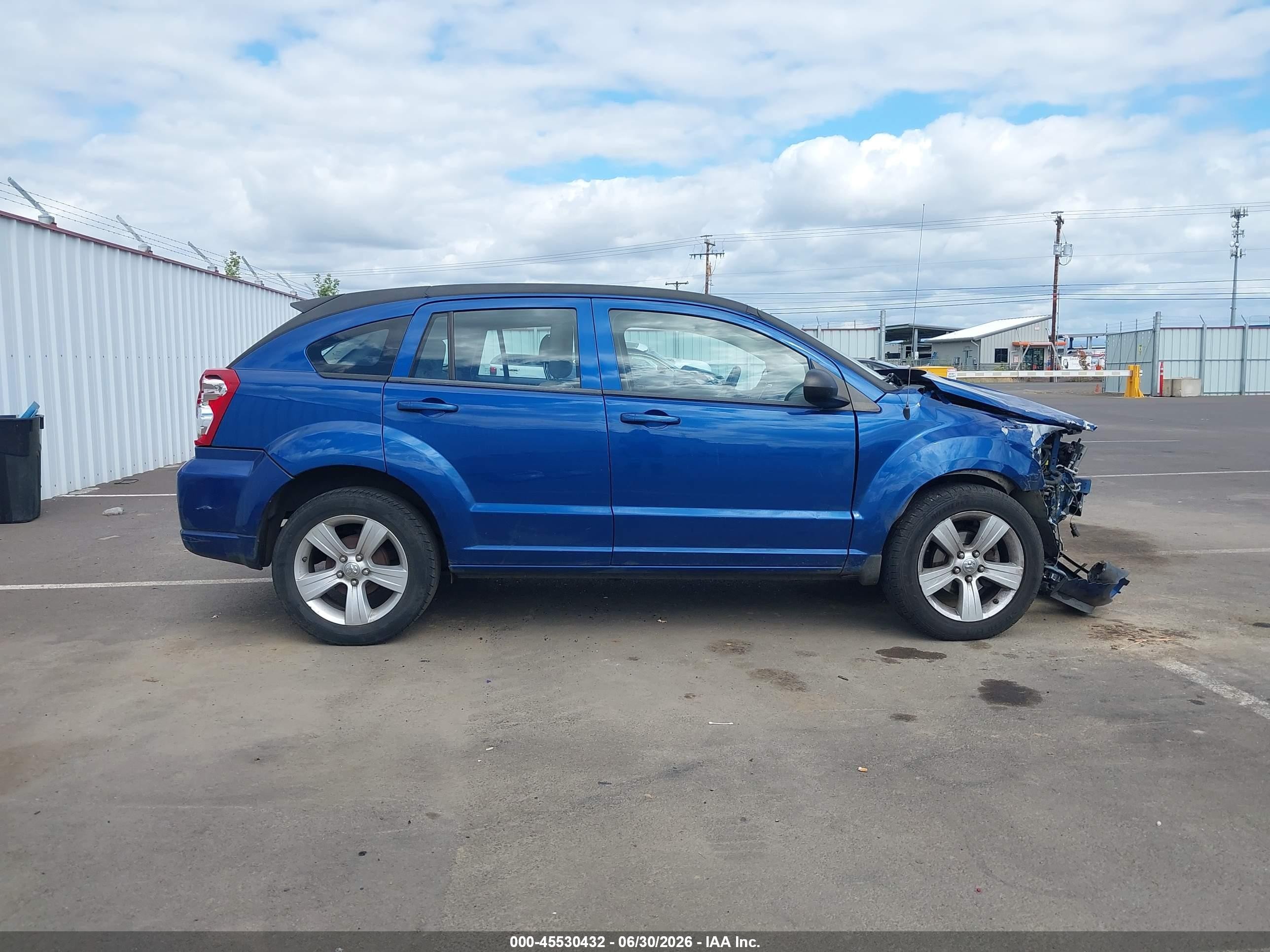 2010 Dodge Caliber Mainstreet Blue vin: 1B3CB3HA7AD569185