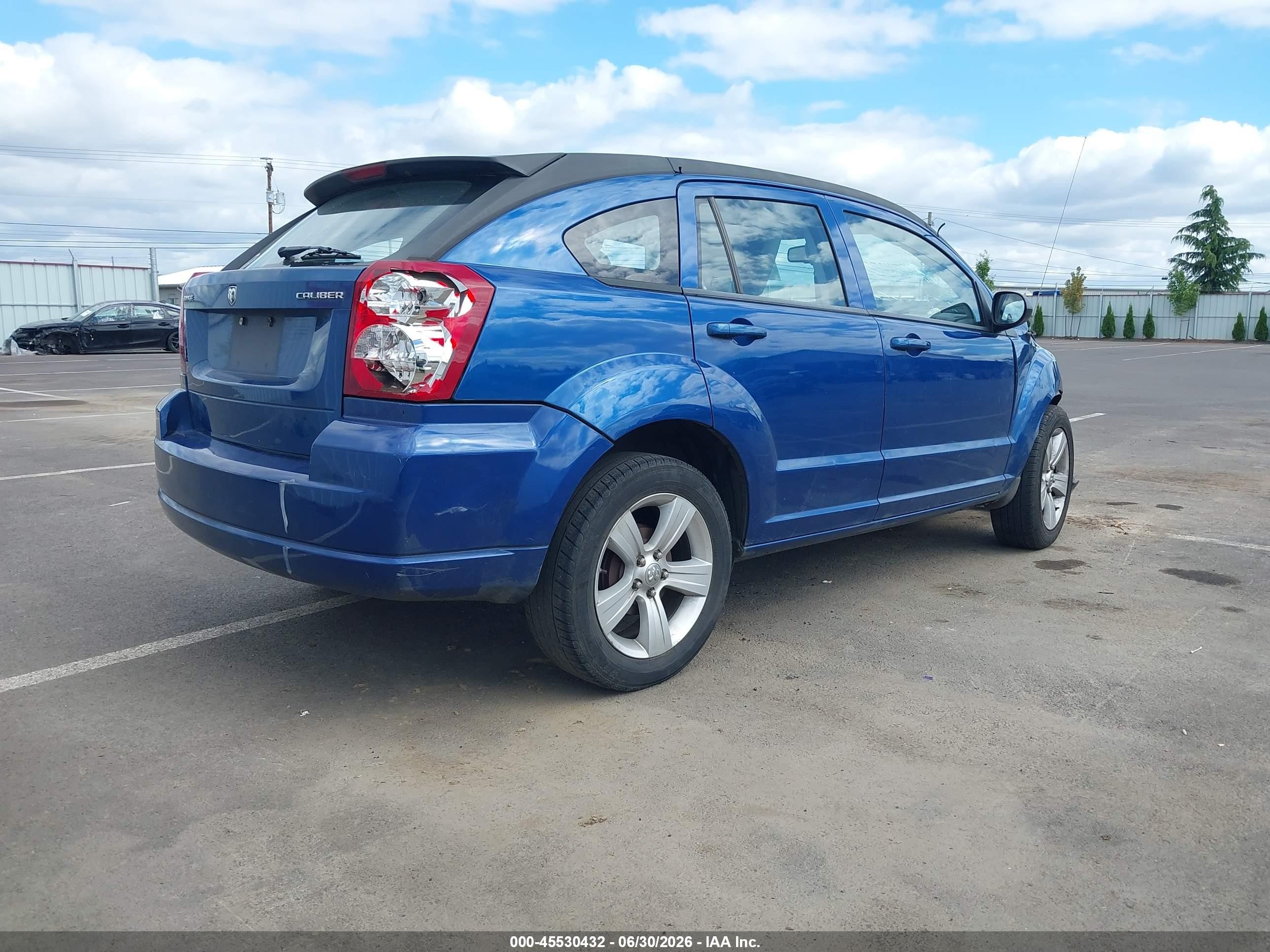 2010 Dodge Caliber Mainstreet Blue vin: 1B3CB3HA7AD569185