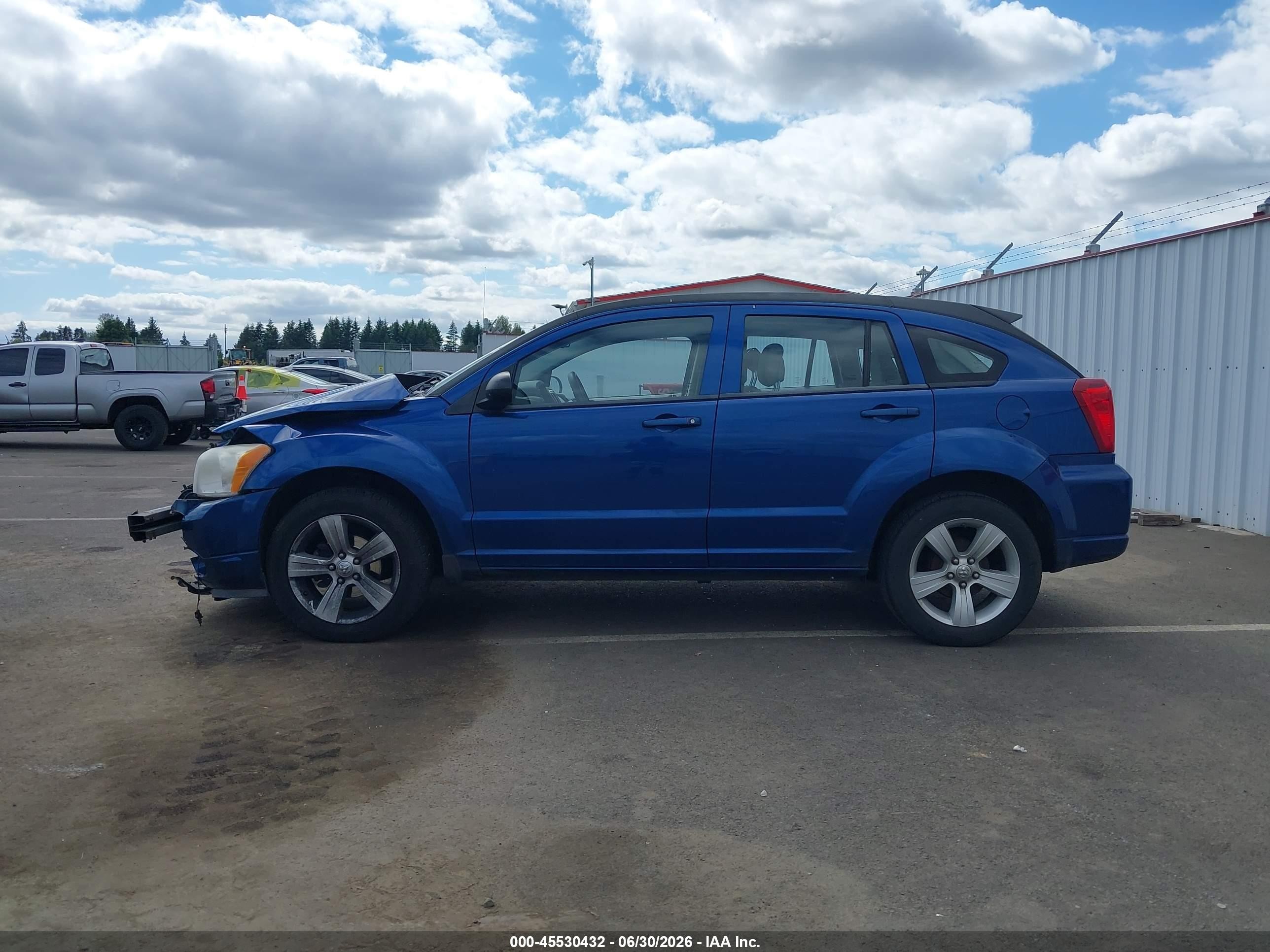 2010 Dodge Caliber Mainstreet Blue vin: 1B3CB3HA7AD569185