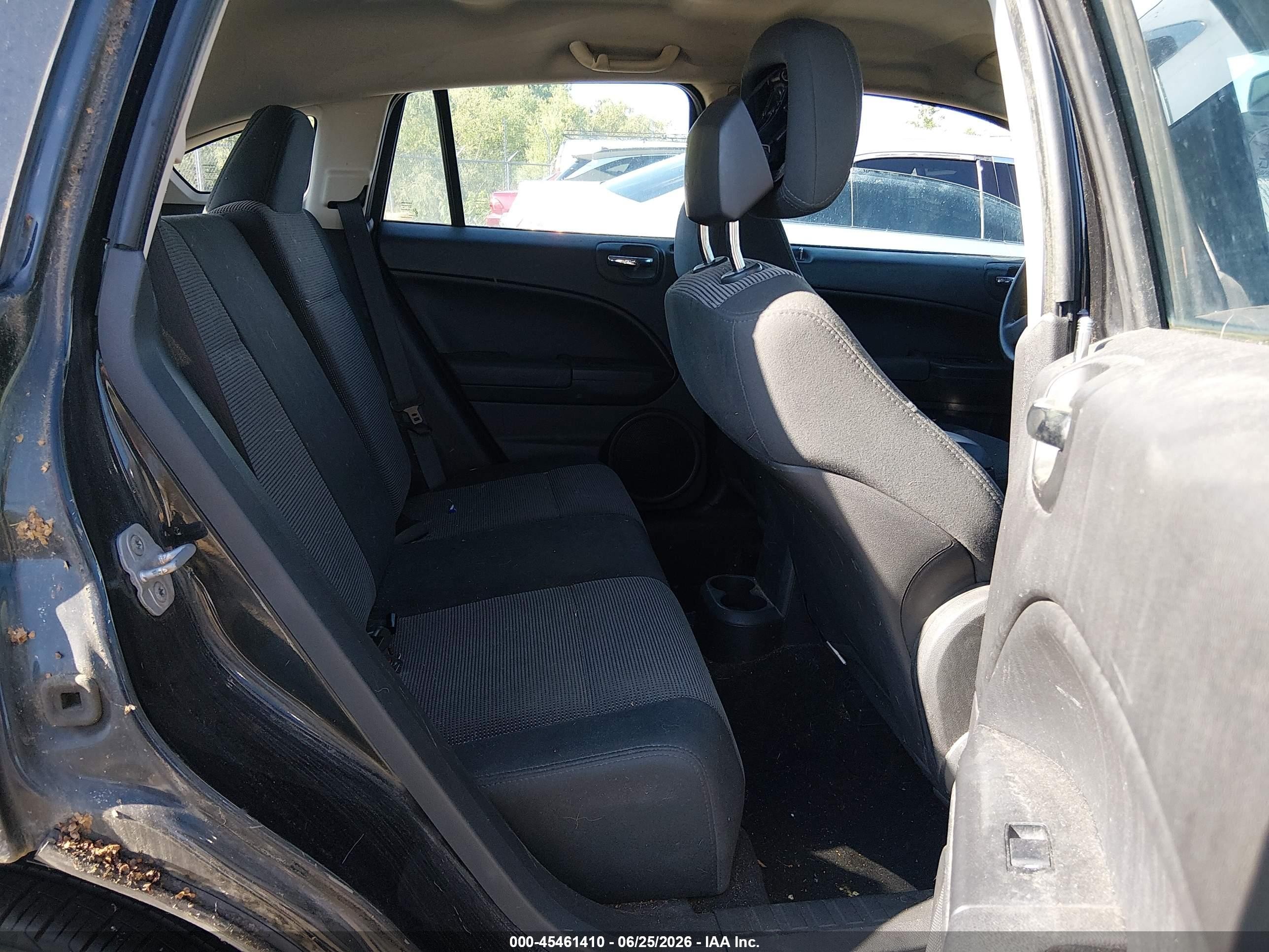 2011 Dodge Caliber Mainstreet Black vin: 1B3CB3HA7BD118047