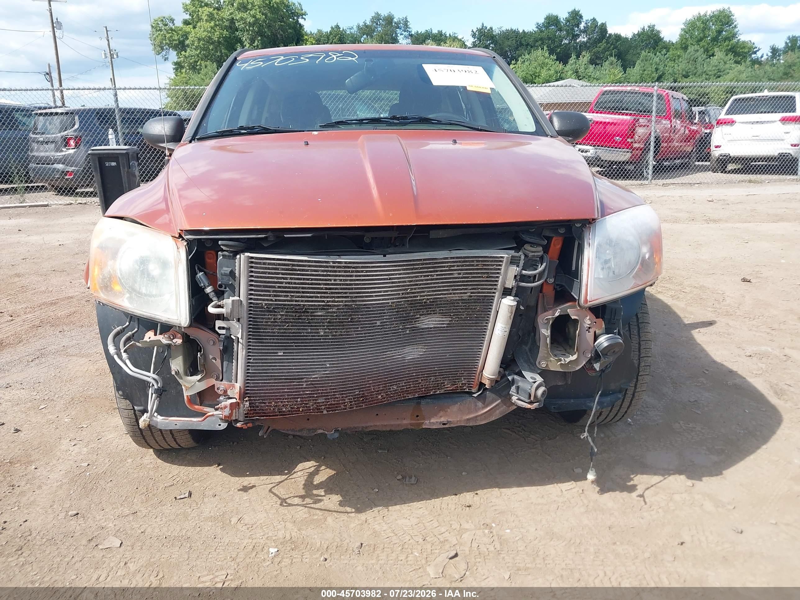2011 Dodge Caliber Mainstreet Orange vin: 1B3CB3HA7BD297836