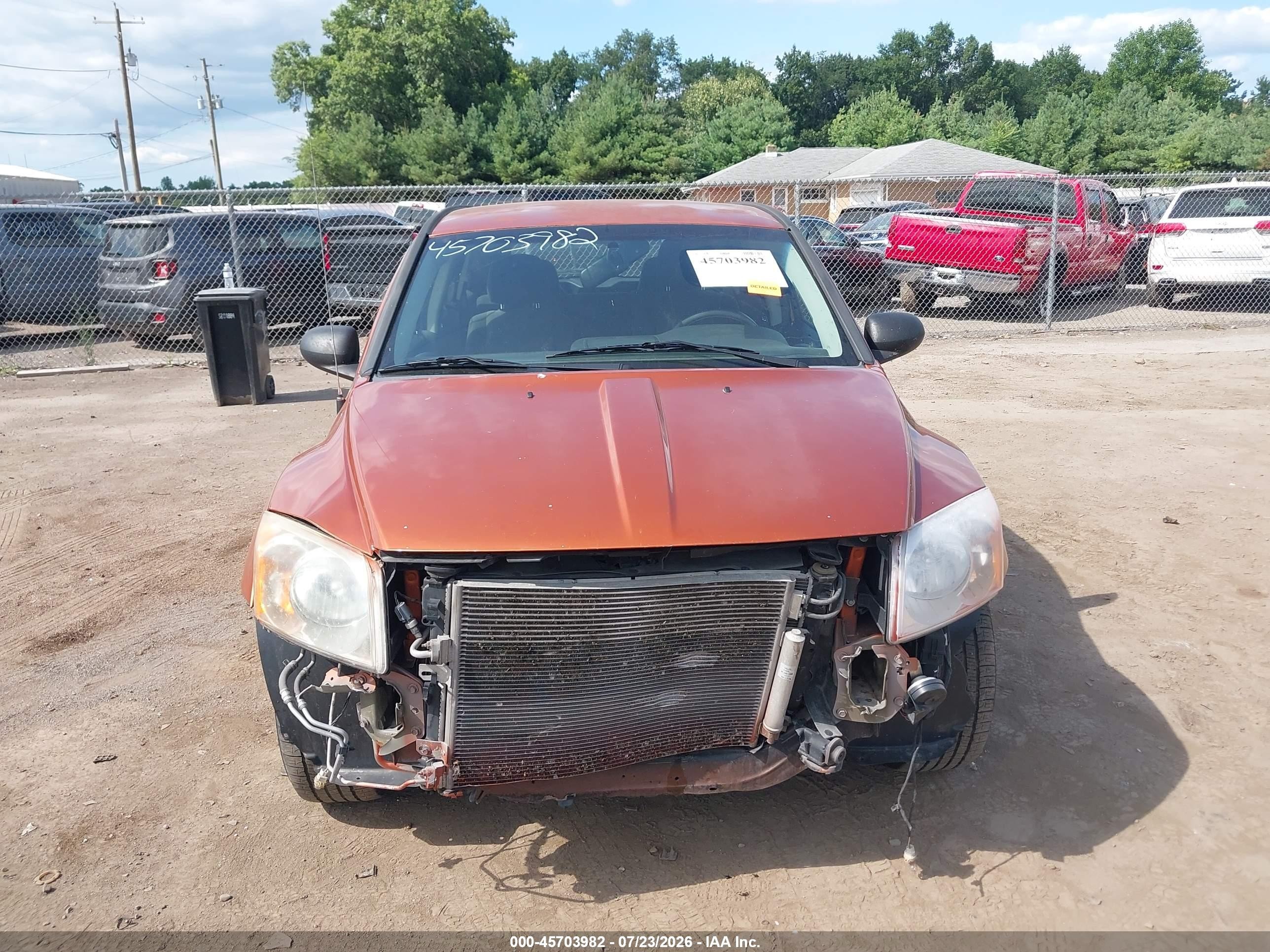 2011 Dodge Caliber Mainstreet Orange vin: 1B3CB3HA7BD297836