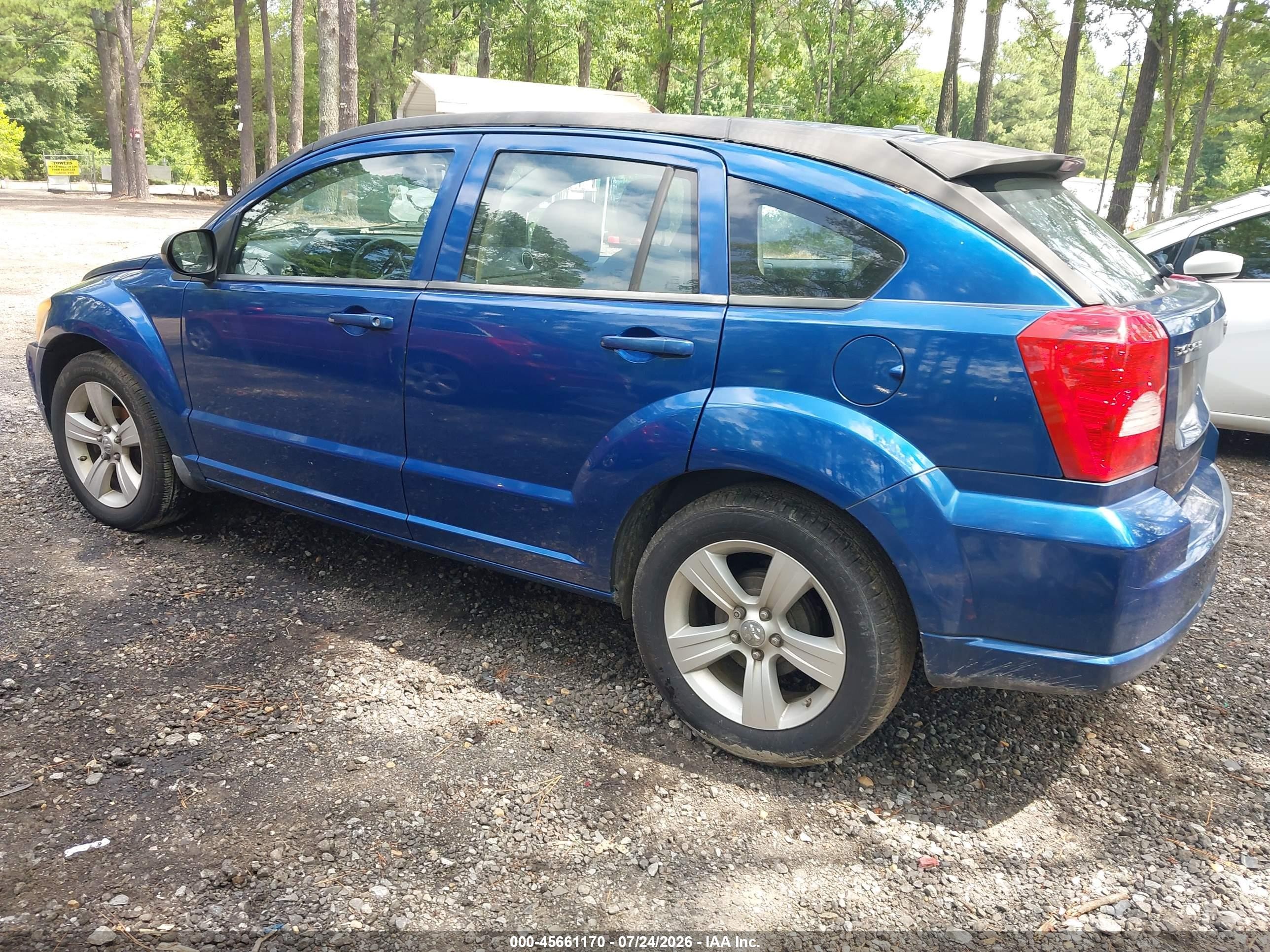 2010 Dodge Caliber Mainstreet Blue vin: 1B3CB3HA8AD568983