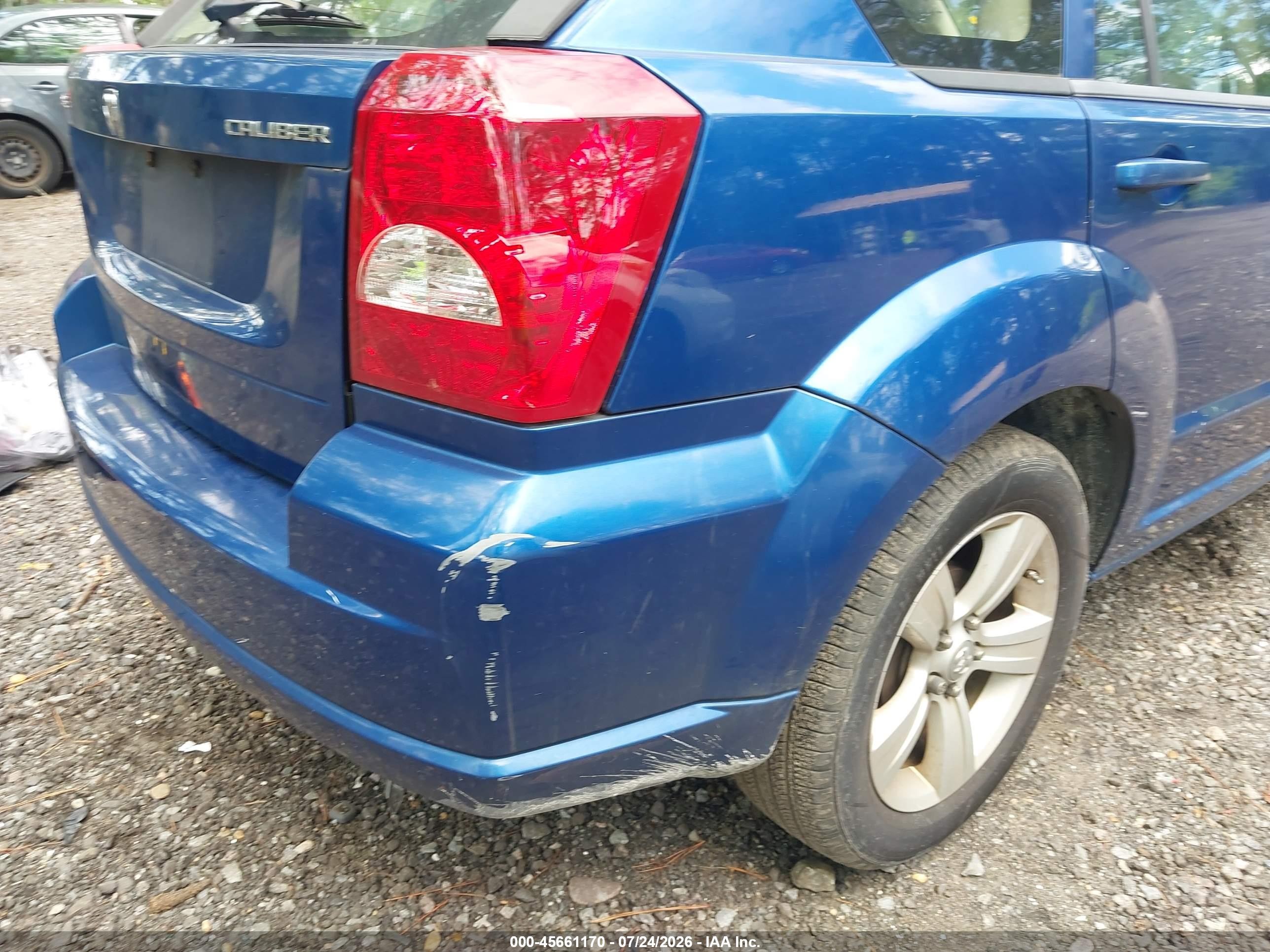 2010 Dodge Caliber Mainstreet Blue vin: 1B3CB3HA8AD568983