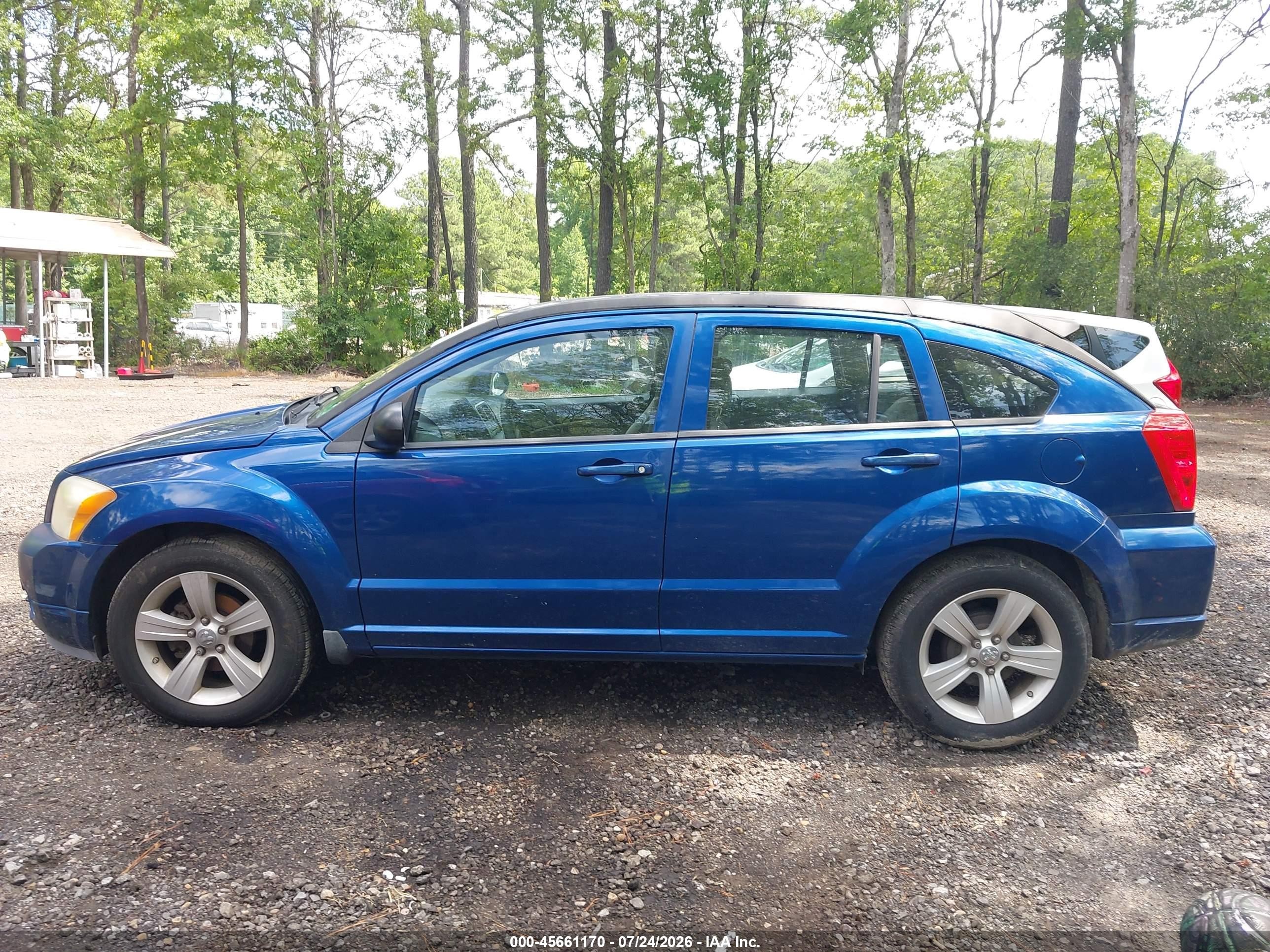 2010 Dodge Caliber Mainstreet Blue vin: 1B3CB3HA8AD568983