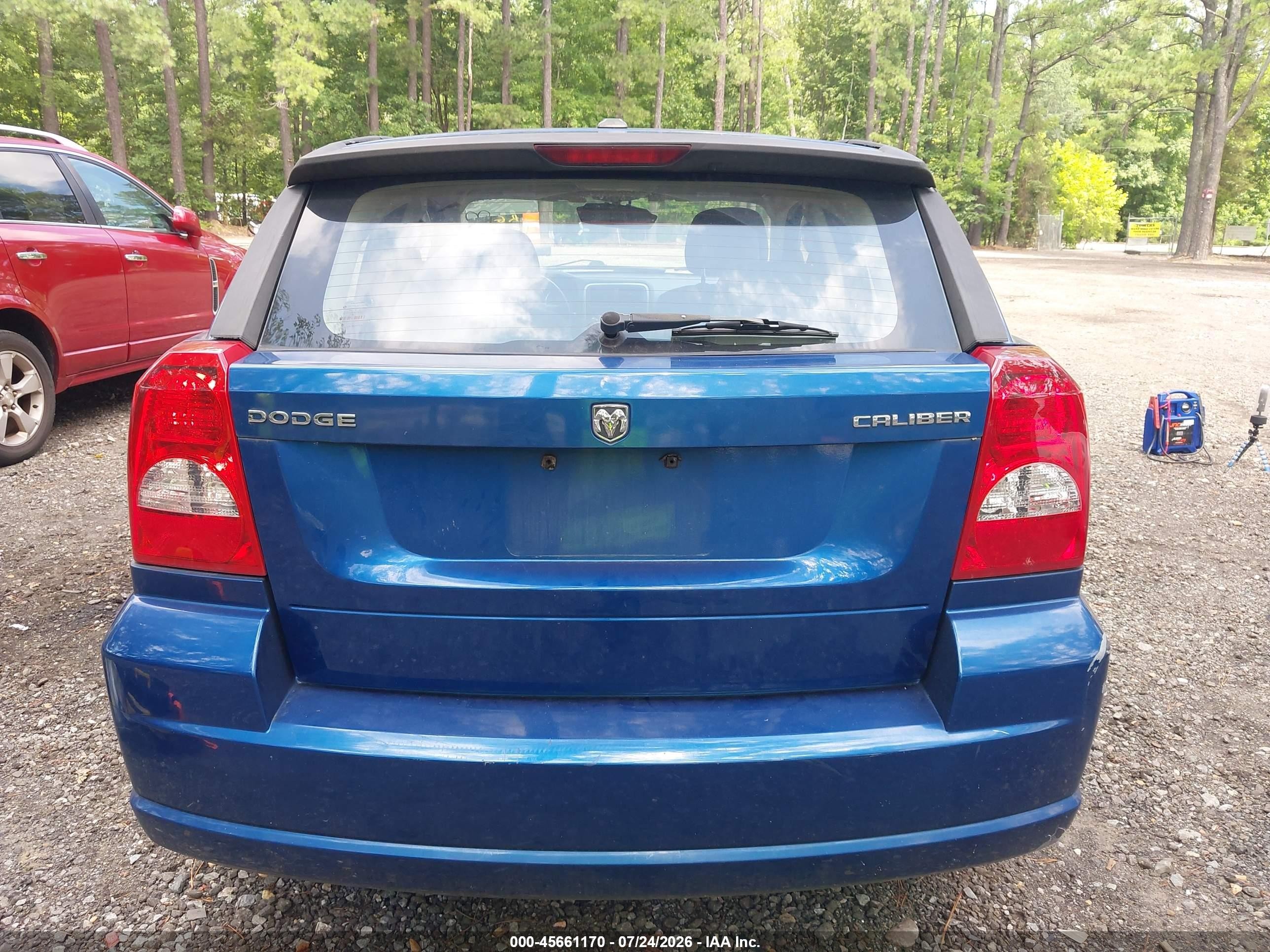 2010 Dodge Caliber Mainstreet Blue vin: 1B3CB3HA8AD568983