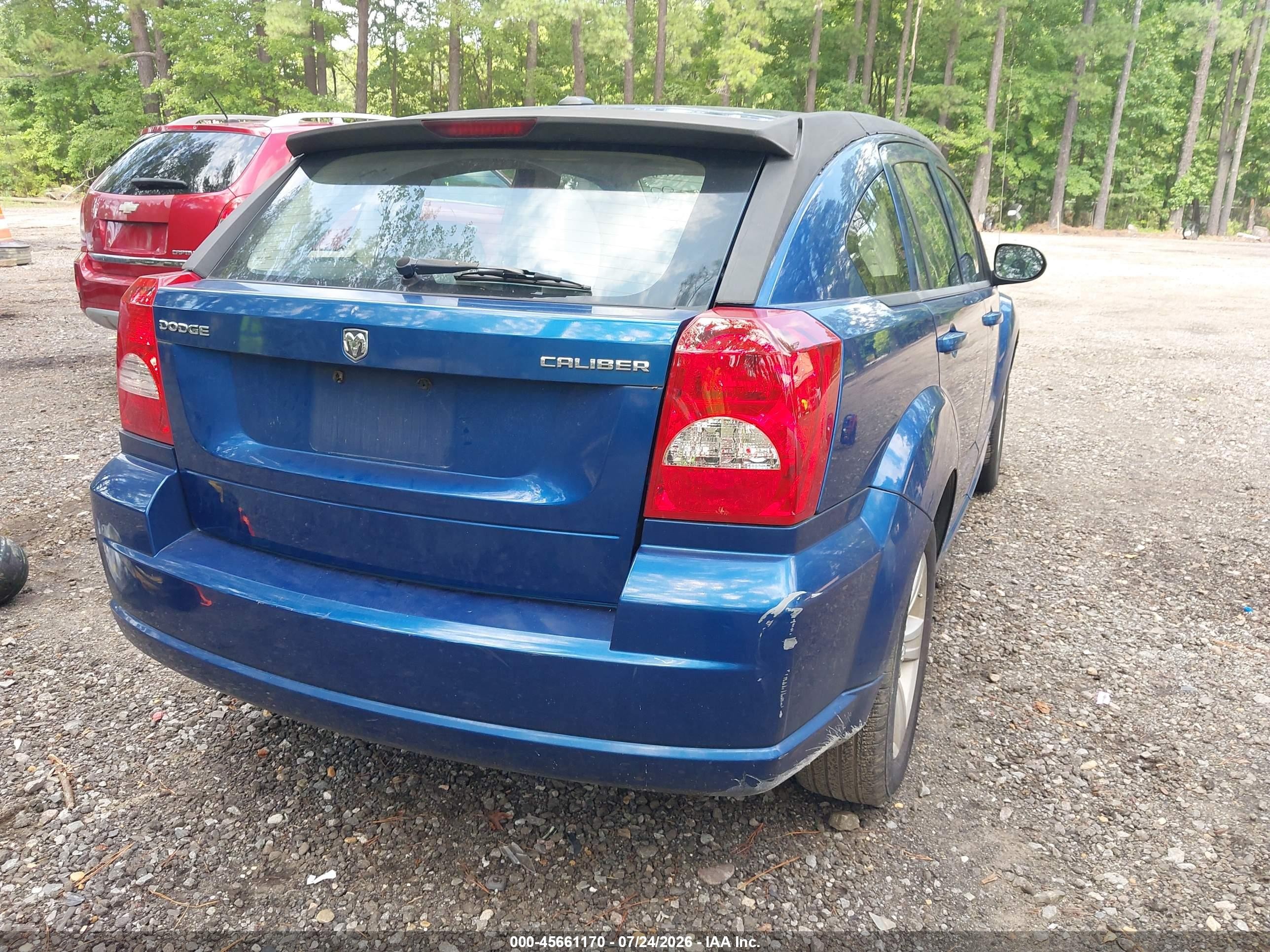 2010 Dodge Caliber Mainstreet Blue vin: 1B3CB3HA8AD568983