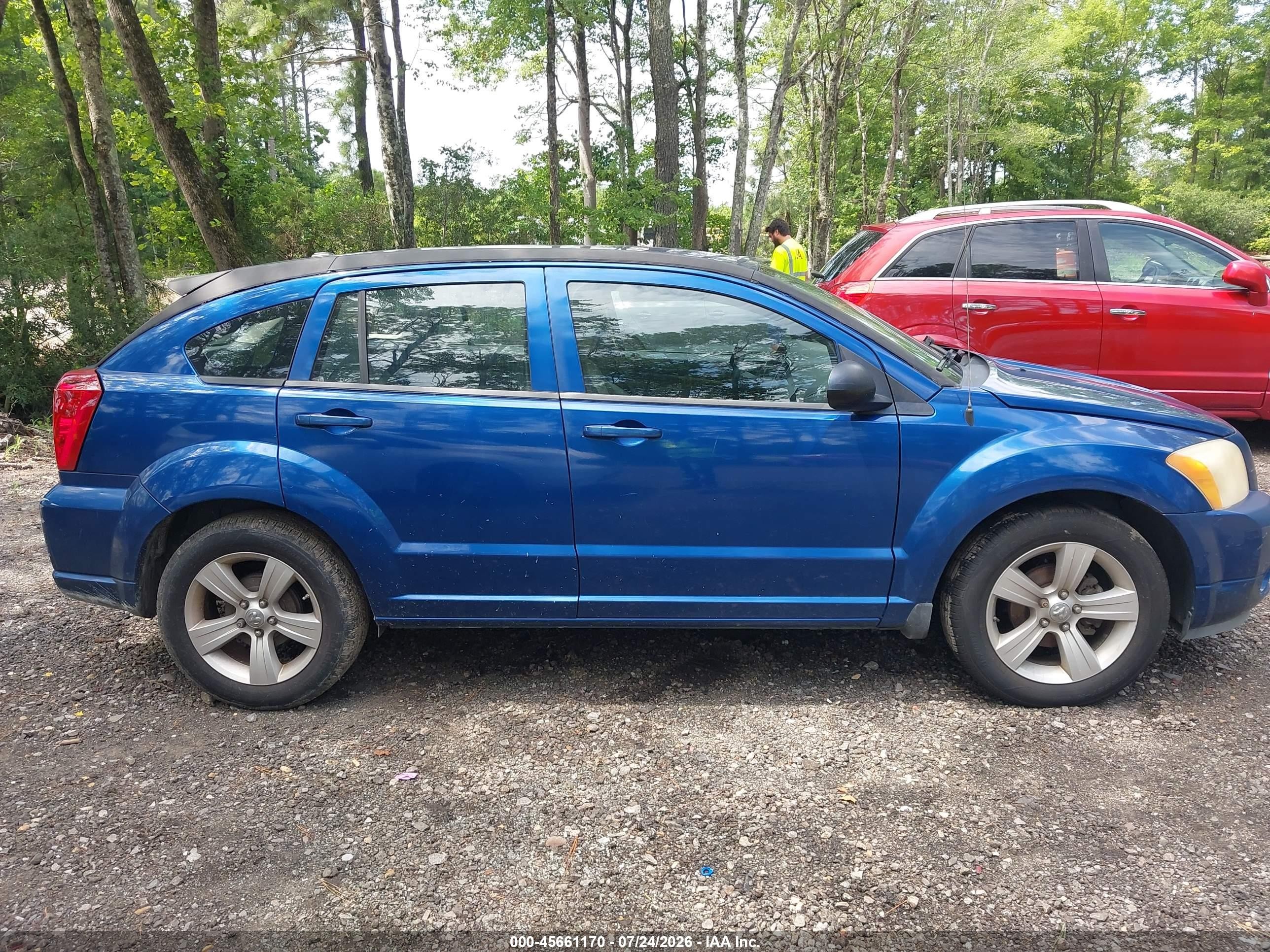 2010 Dodge Caliber Mainstreet Blue vin: 1B3CB3HA8AD568983