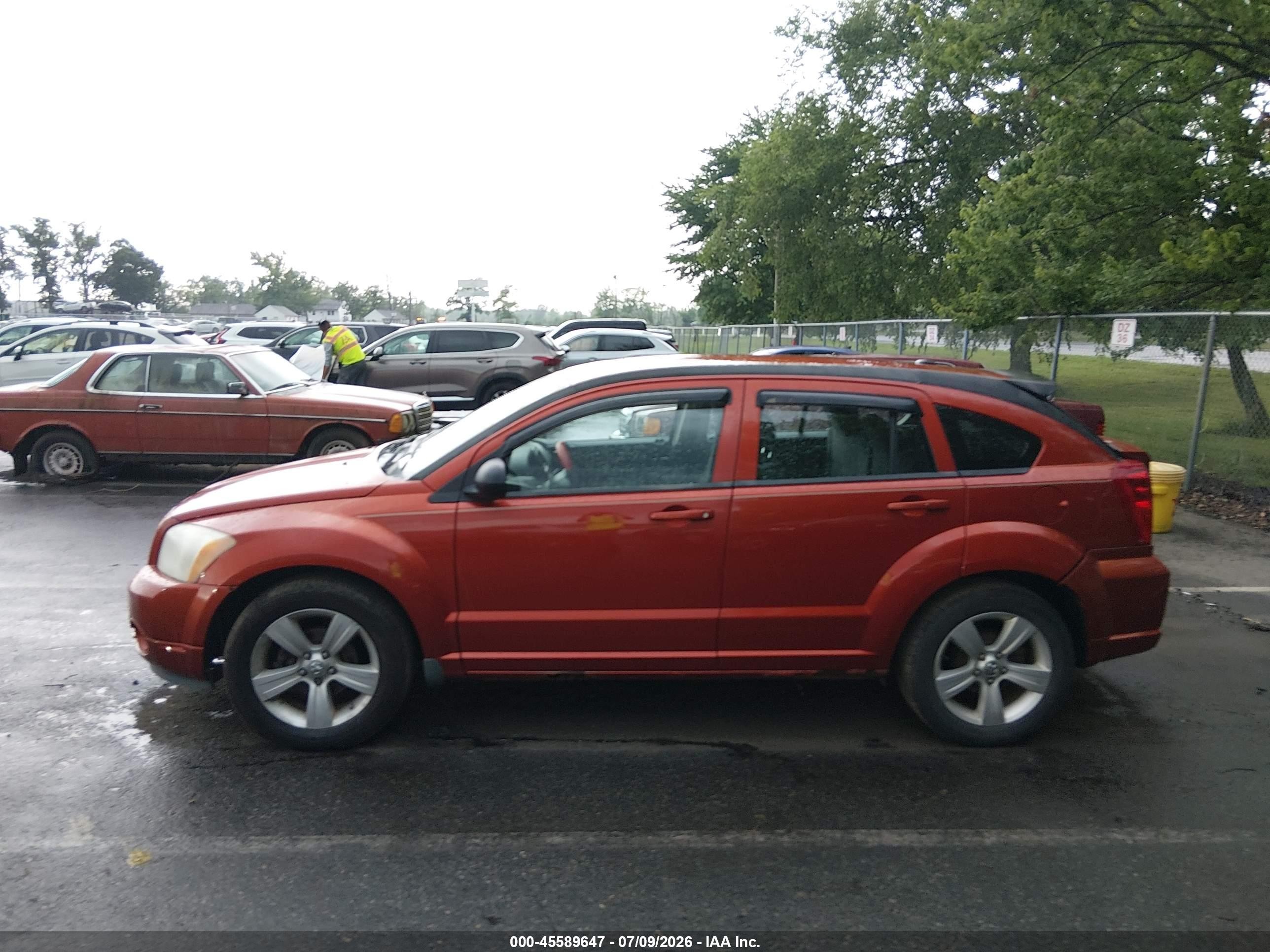 2010 Dodge Caliber Mainstreet Orange vin: 1B3CB3HA8AD569065