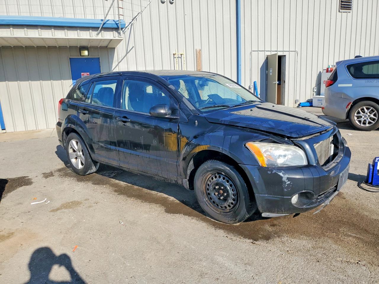 2011 Dodge Caliber Mainstreet Black vin: 1B3CB3HA8BD190987
