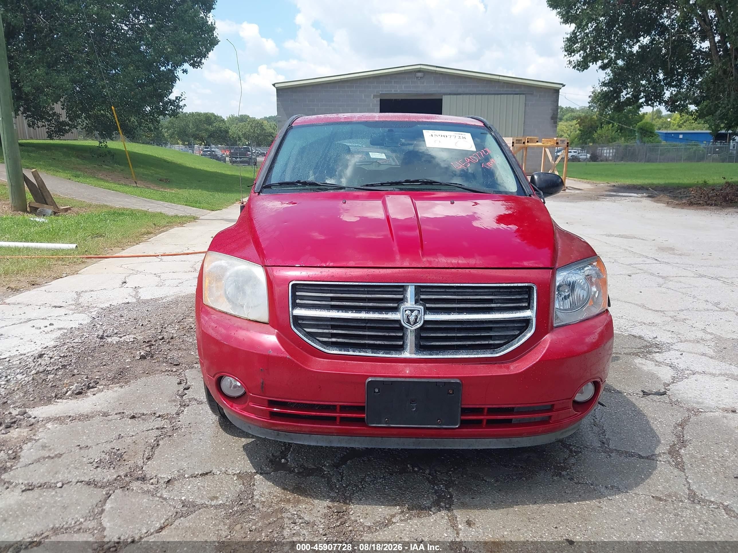 2011 Dodge Caliber Mainstreet Red vin: 1B3CB3HA8BD209408
