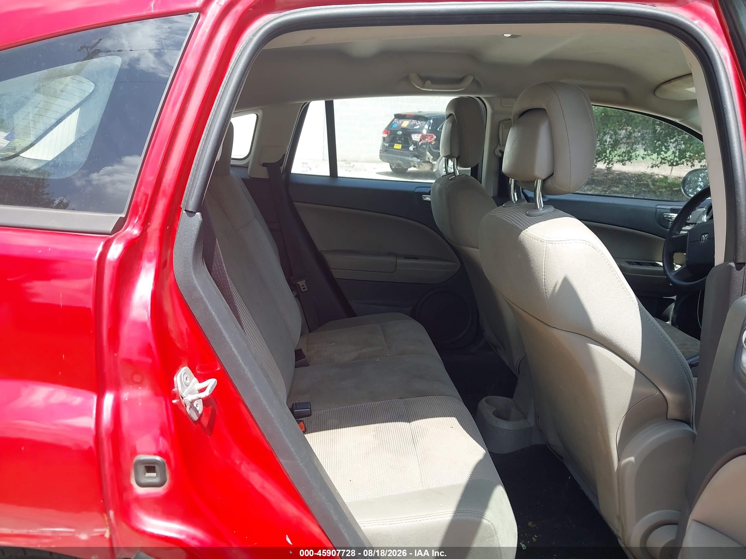 2011 Dodge Caliber Mainstreet Red vin: 1B3CB3HA8BD209408