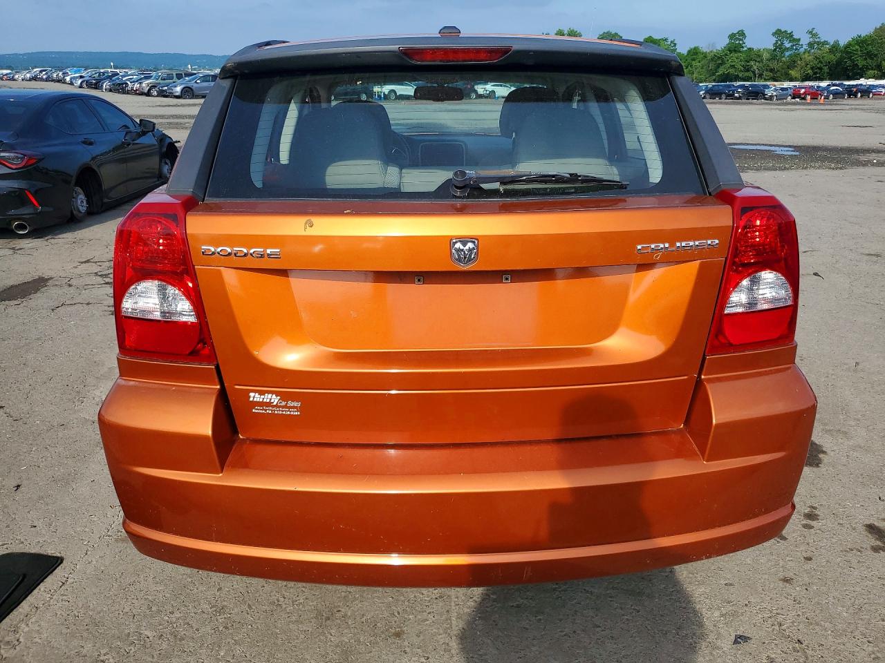 2011 Dodge Caliber Mainstreet Оранжевый vin: 1B3CB3HA8BD237645