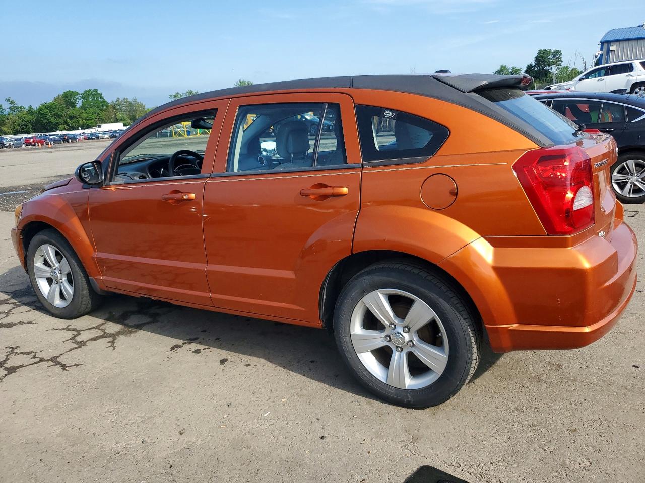 2011 Dodge Caliber Mainstreet Оранжевый vin: 1B3CB3HA8BD237645