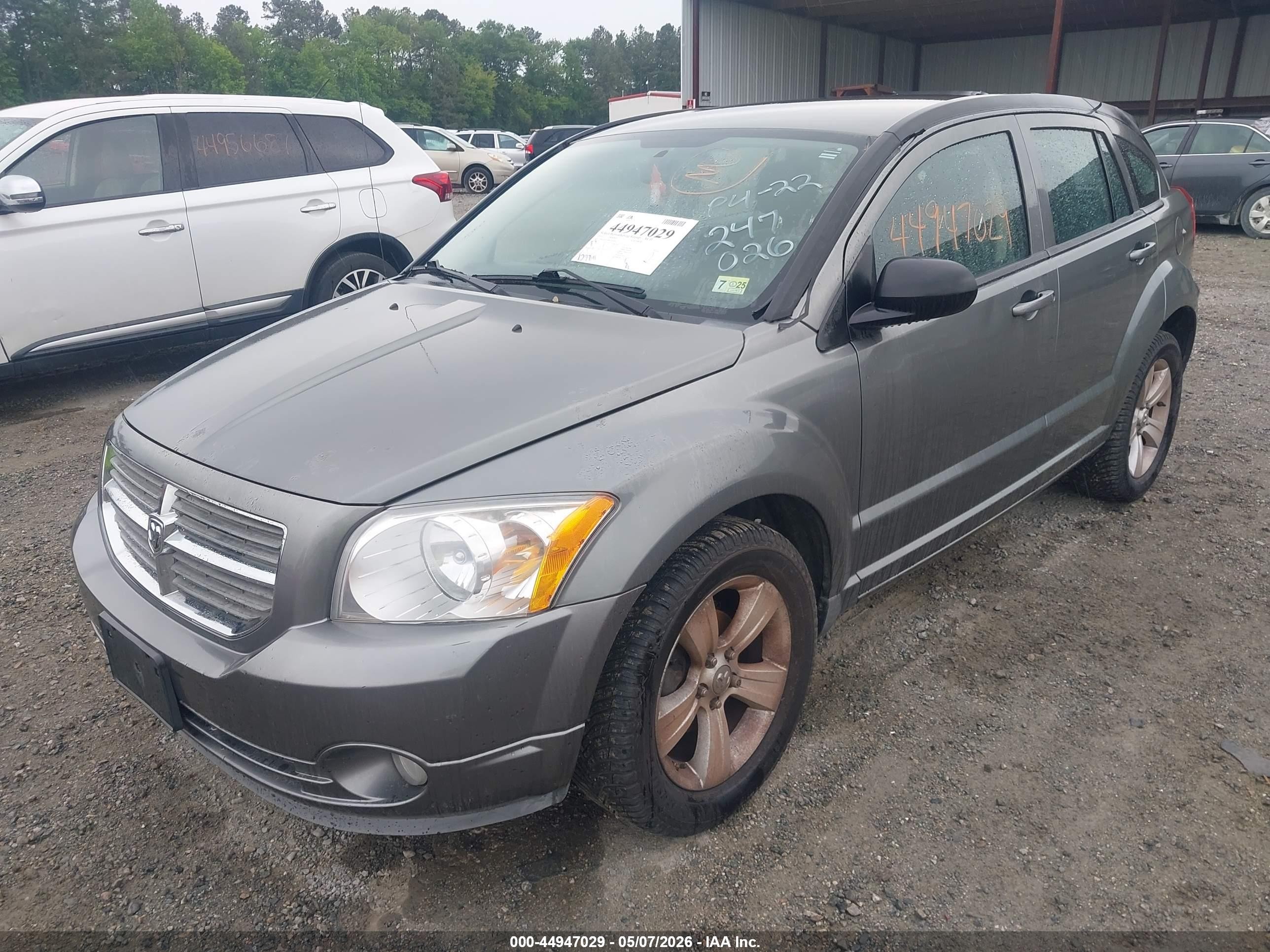 2011 Dodge Caliber Mainstreet Gray vin: 1B3CB3HA8BD247026