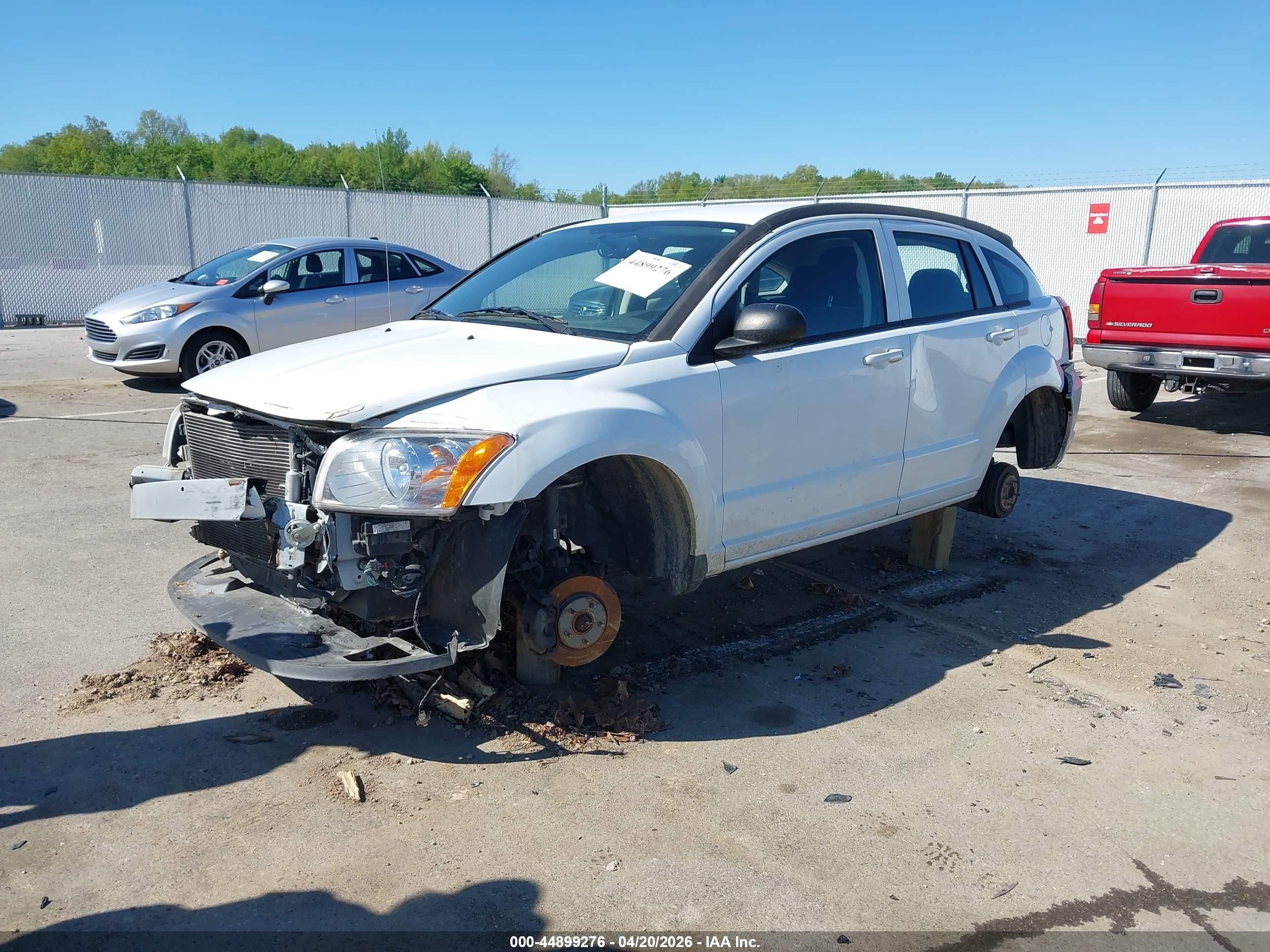 2011 Dodge Caliber Mainstreet Белый vin: 1B3CB3HA8BD269673