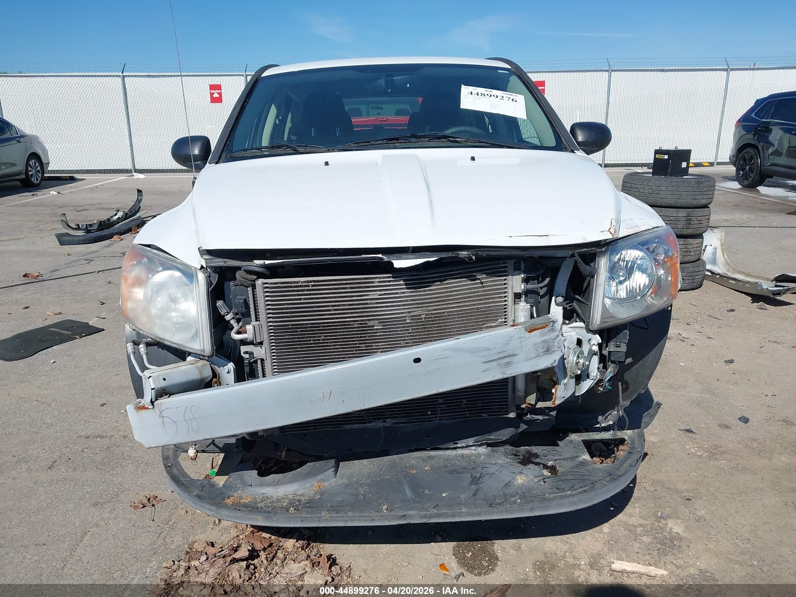 2011 Dodge Caliber Mainstreet Белый vin: 1B3CB3HA8BD269673