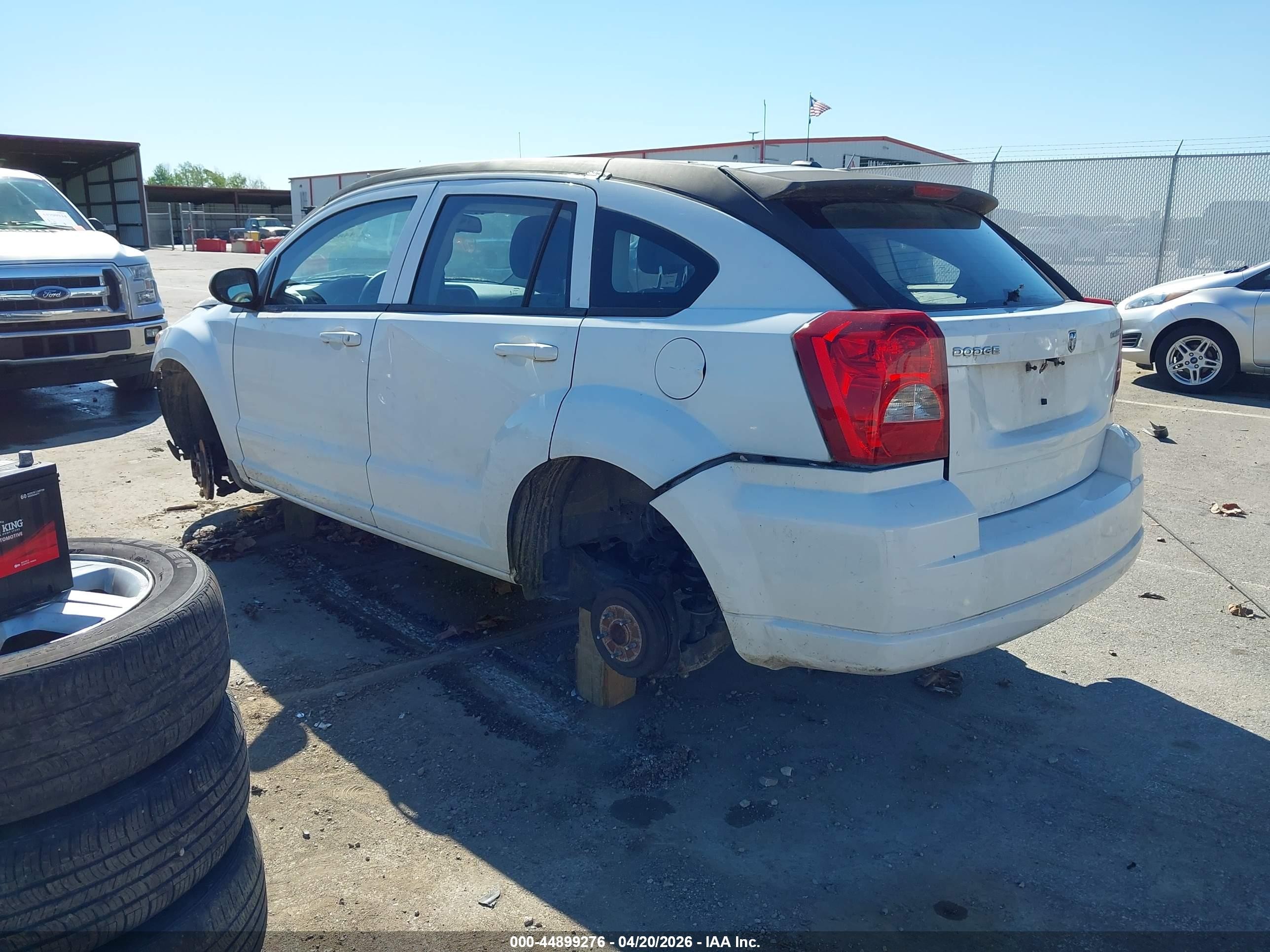 2011 Dodge Caliber Mainstreet Белый vin: 1B3CB3HA8BD269673