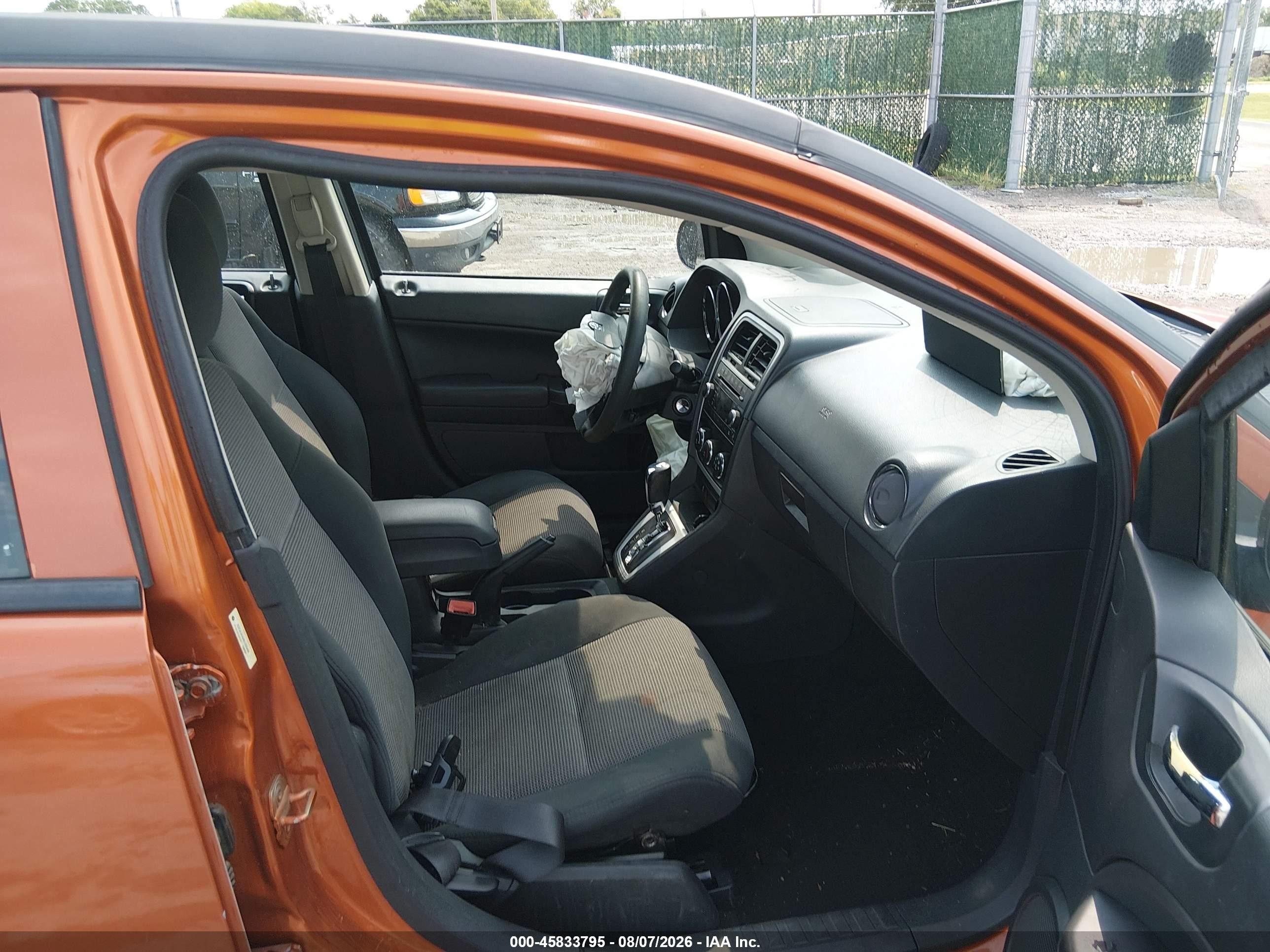 2011 Dodge Caliber Mainstreet Orange vin: 1B3CB3HA8BD295996