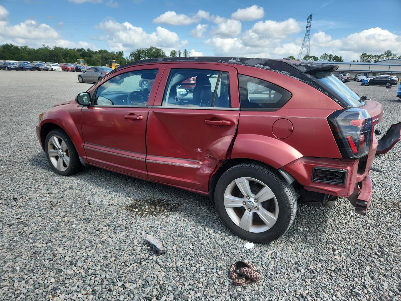 2010 Dodge Caliber Mainstreet Burgundy vin: 1B3CB3HA9AD639060