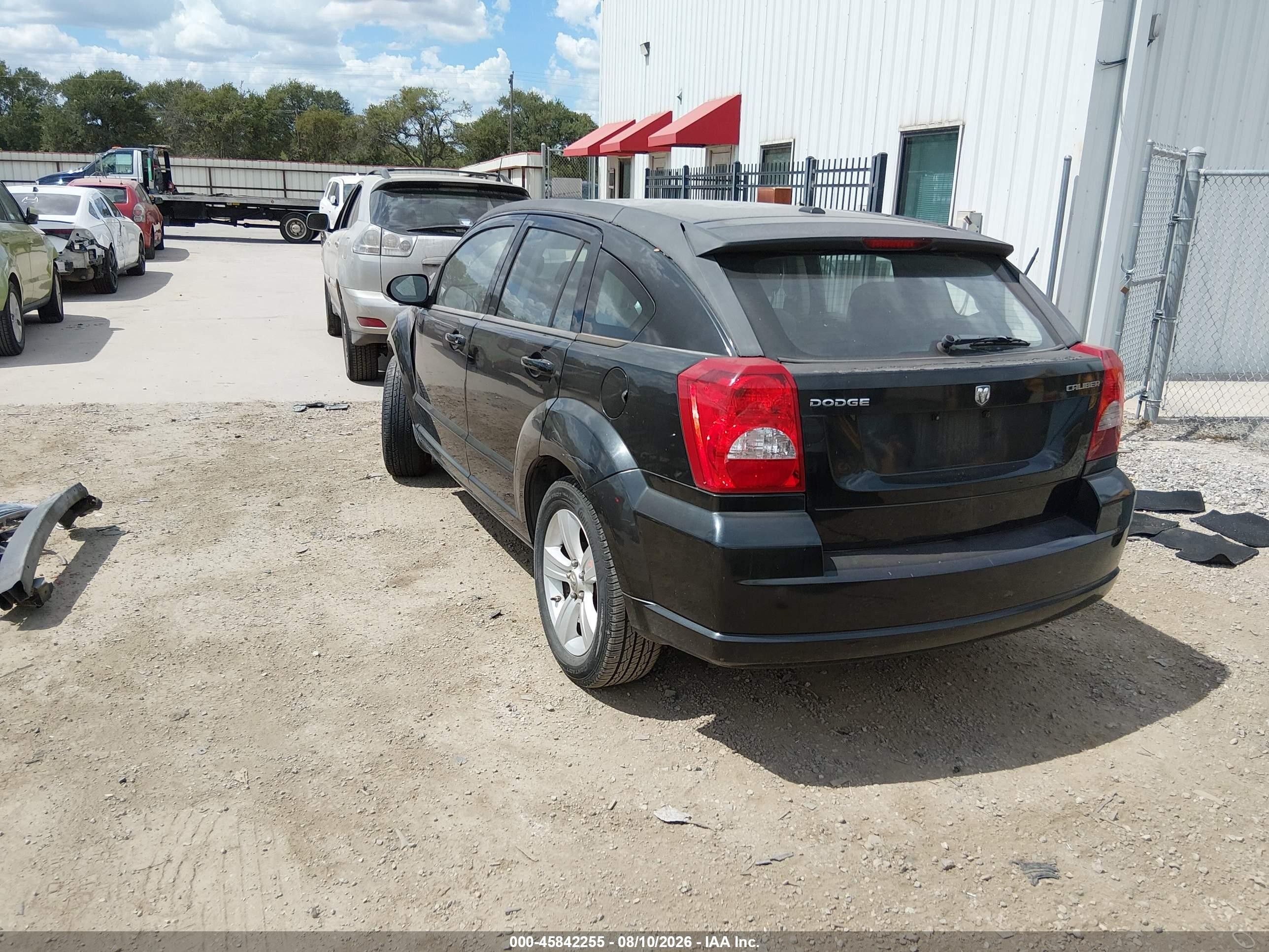 2011 Dodge Caliber Mainstreet Black vin: 1B3CB3HA9BD126294