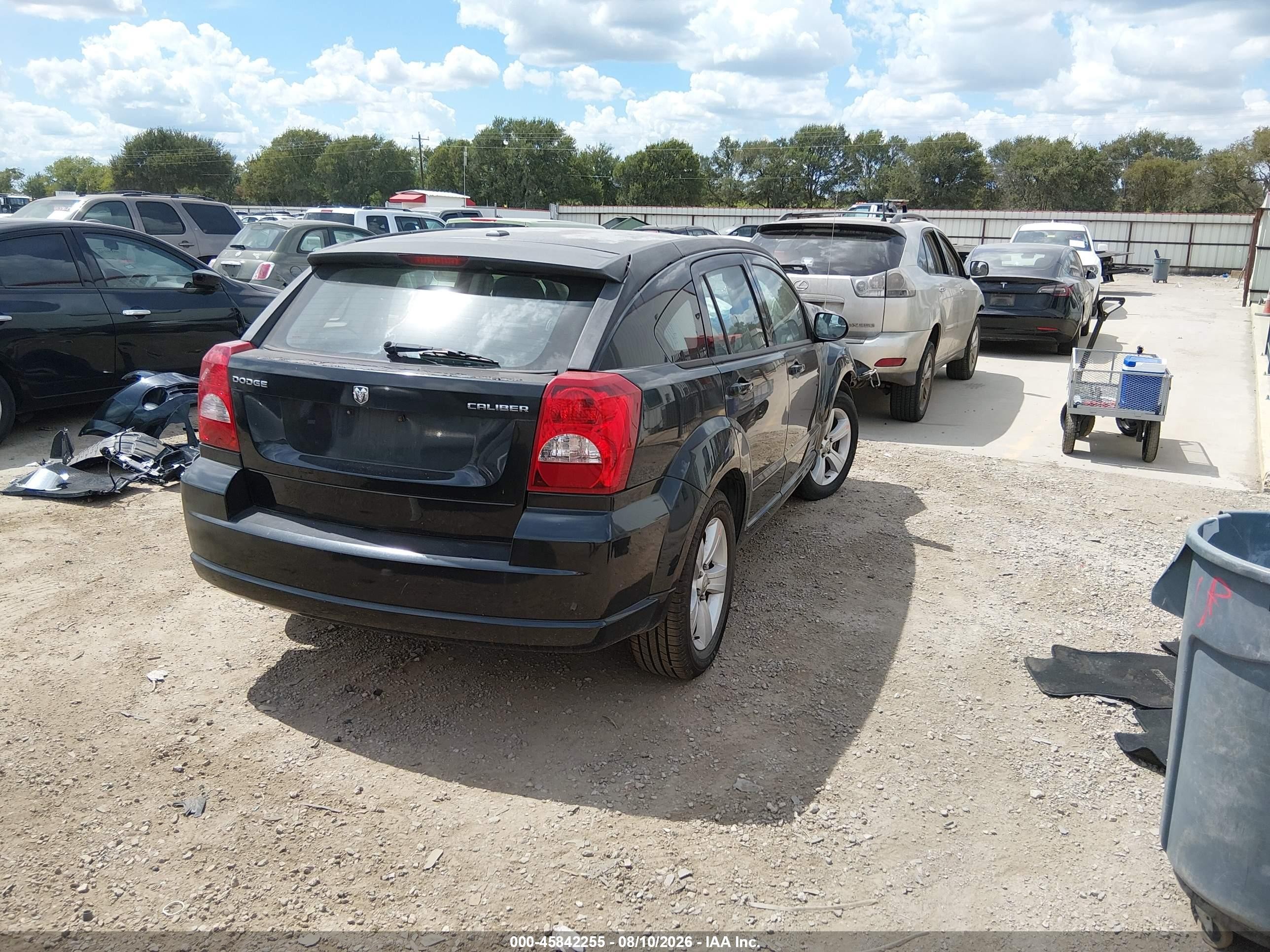 2011 Dodge Caliber Mainstreet Black vin: 1B3CB3HA9BD126294