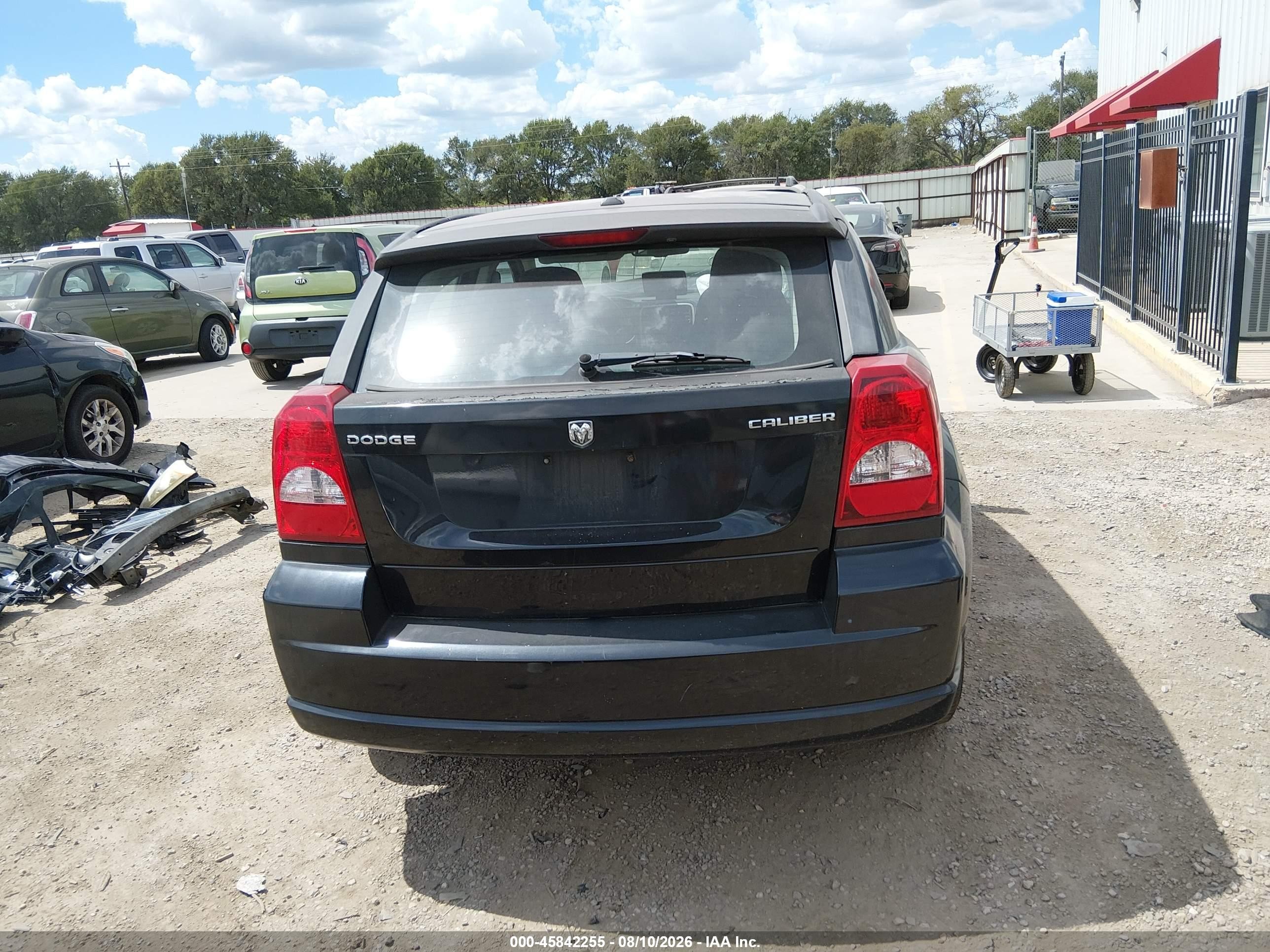 2011 Dodge Caliber Mainstreet Black vin: 1B3CB3HA9BD126294