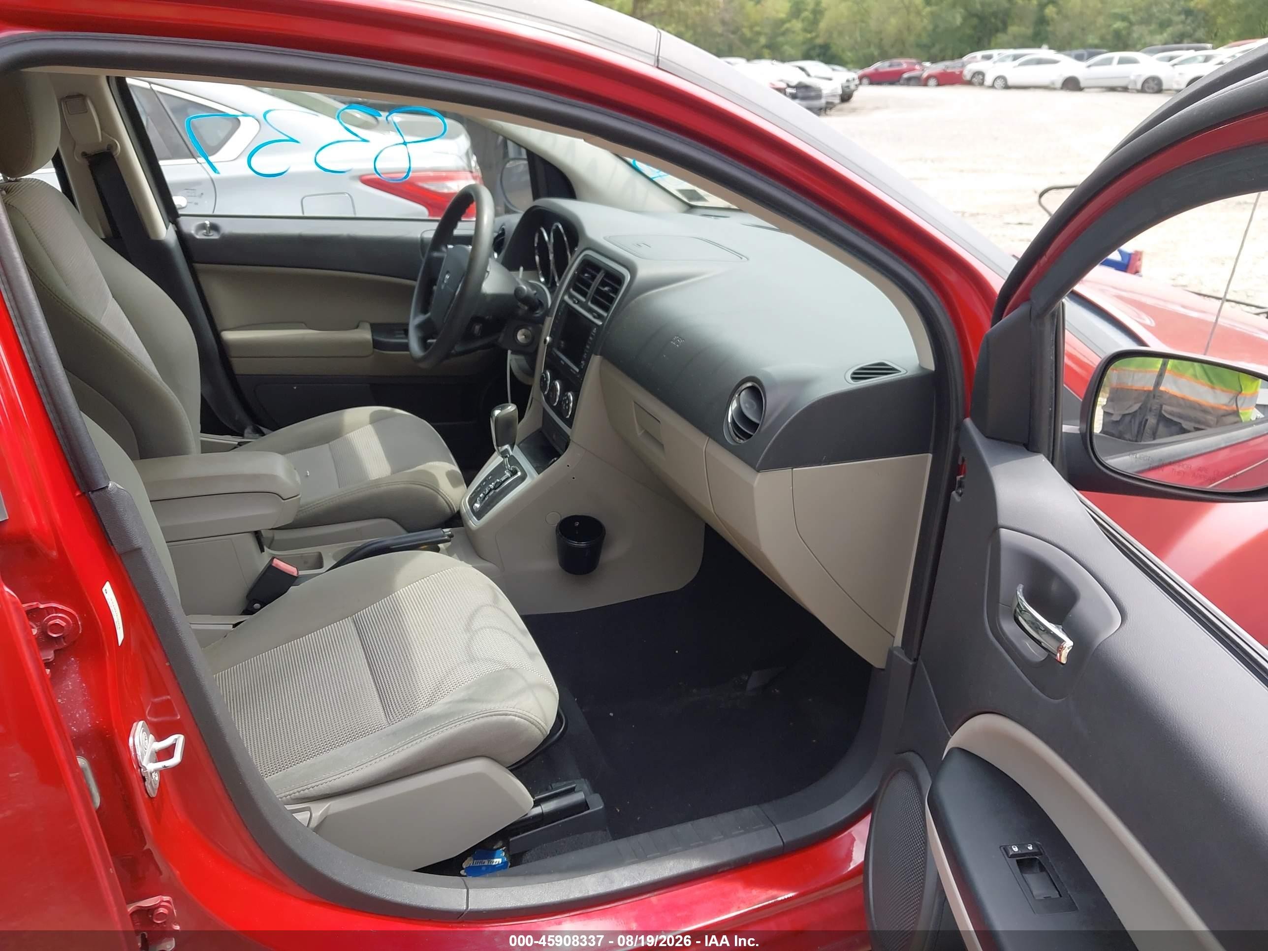 2010 Dodge Caliber Mainstreet Красный vin: 1B3CB3HAXAD568936