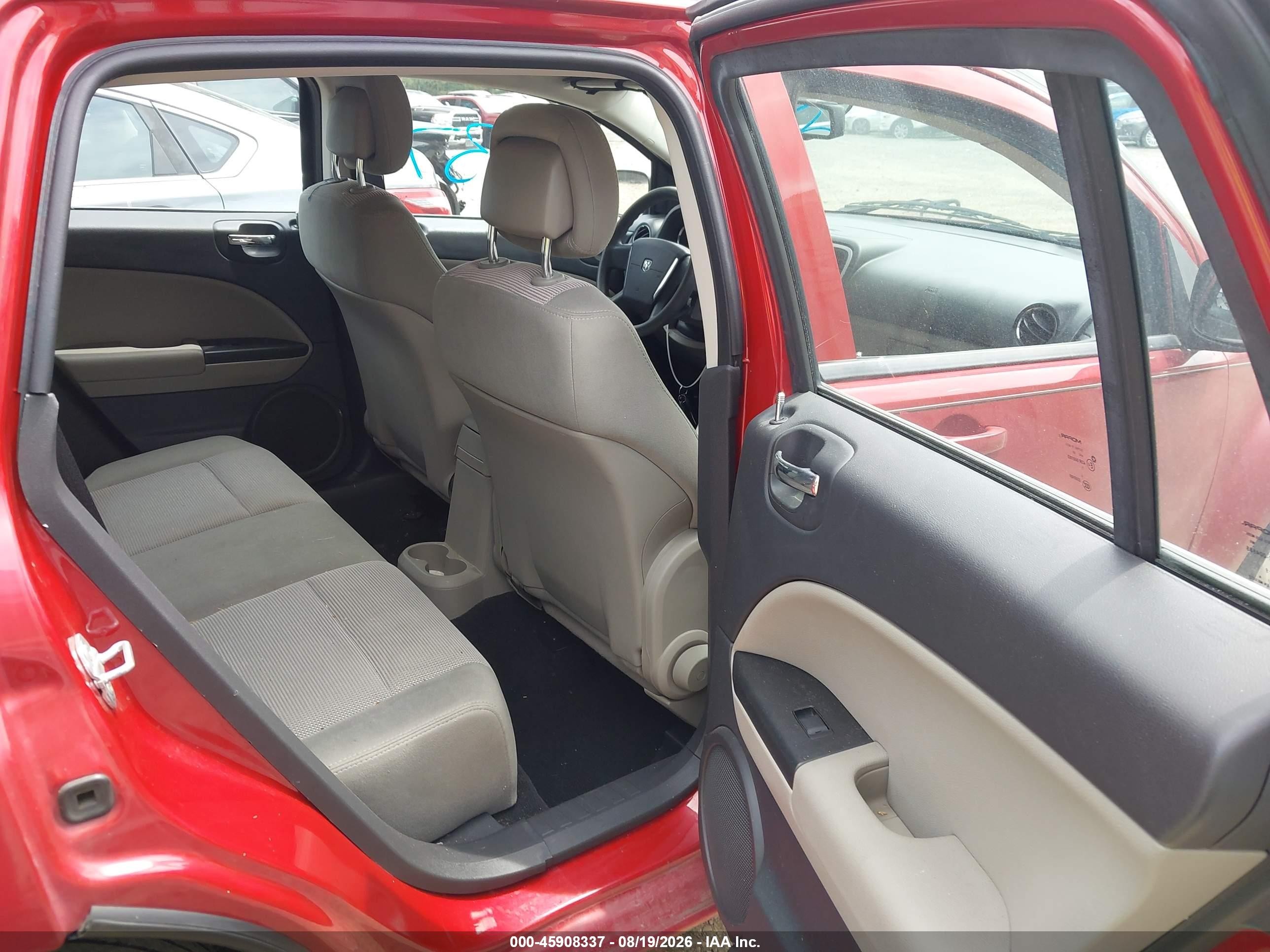 2010 Dodge Caliber Mainstreet Красный vin: 1B3CB3HAXAD568936
